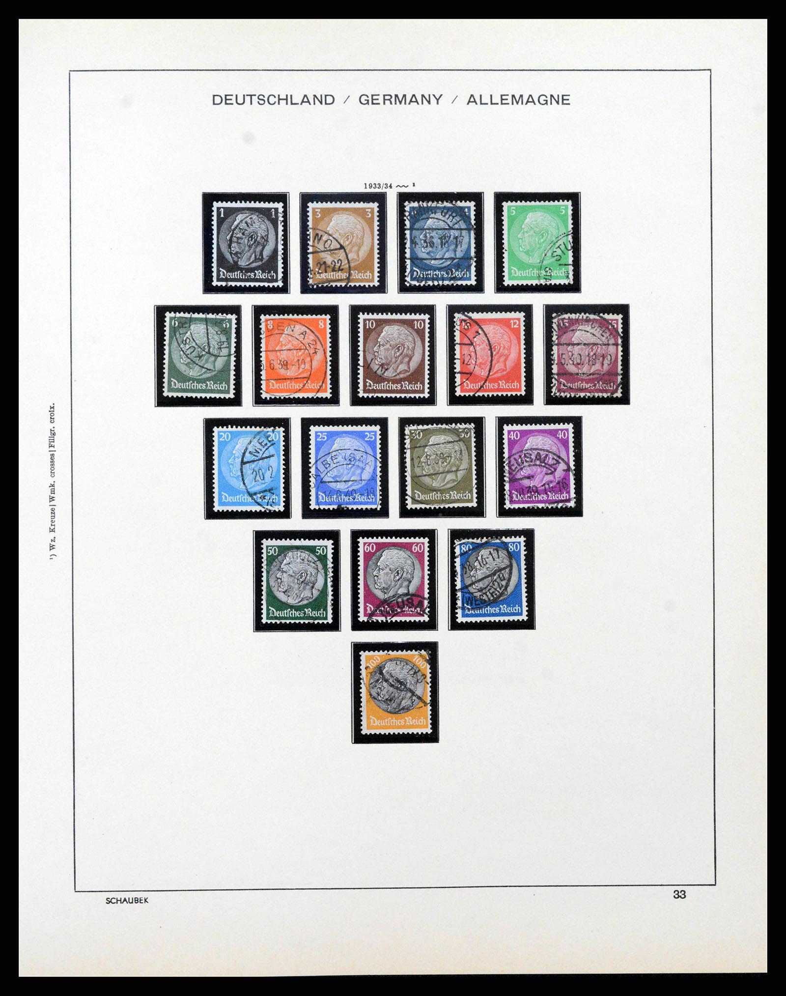 38860 0035 - Postzegelverzameling 38860 Duitse Rijk 1872-1945.