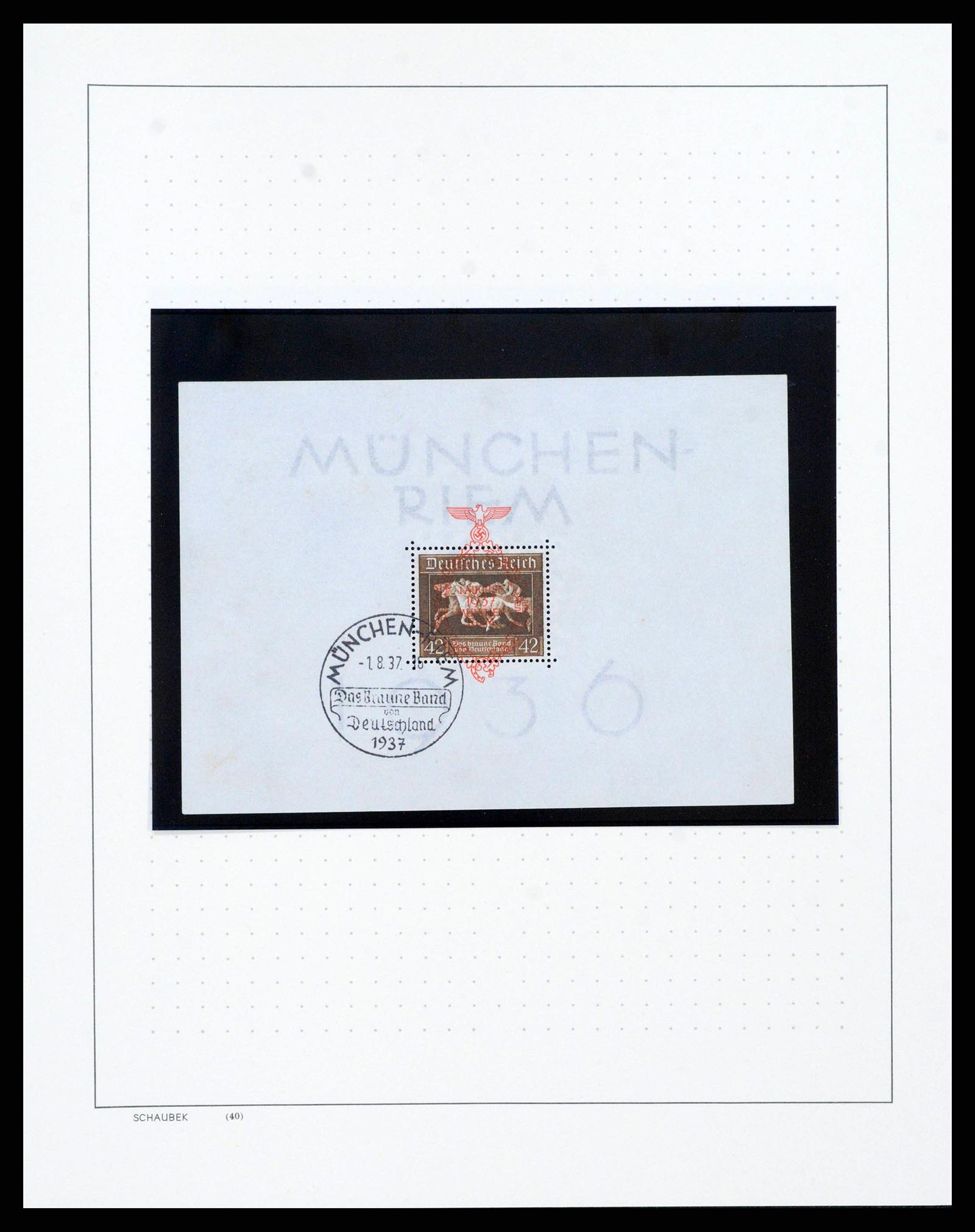 38860 0081 - Stamp collection 38860 German Reich 1872-1945.