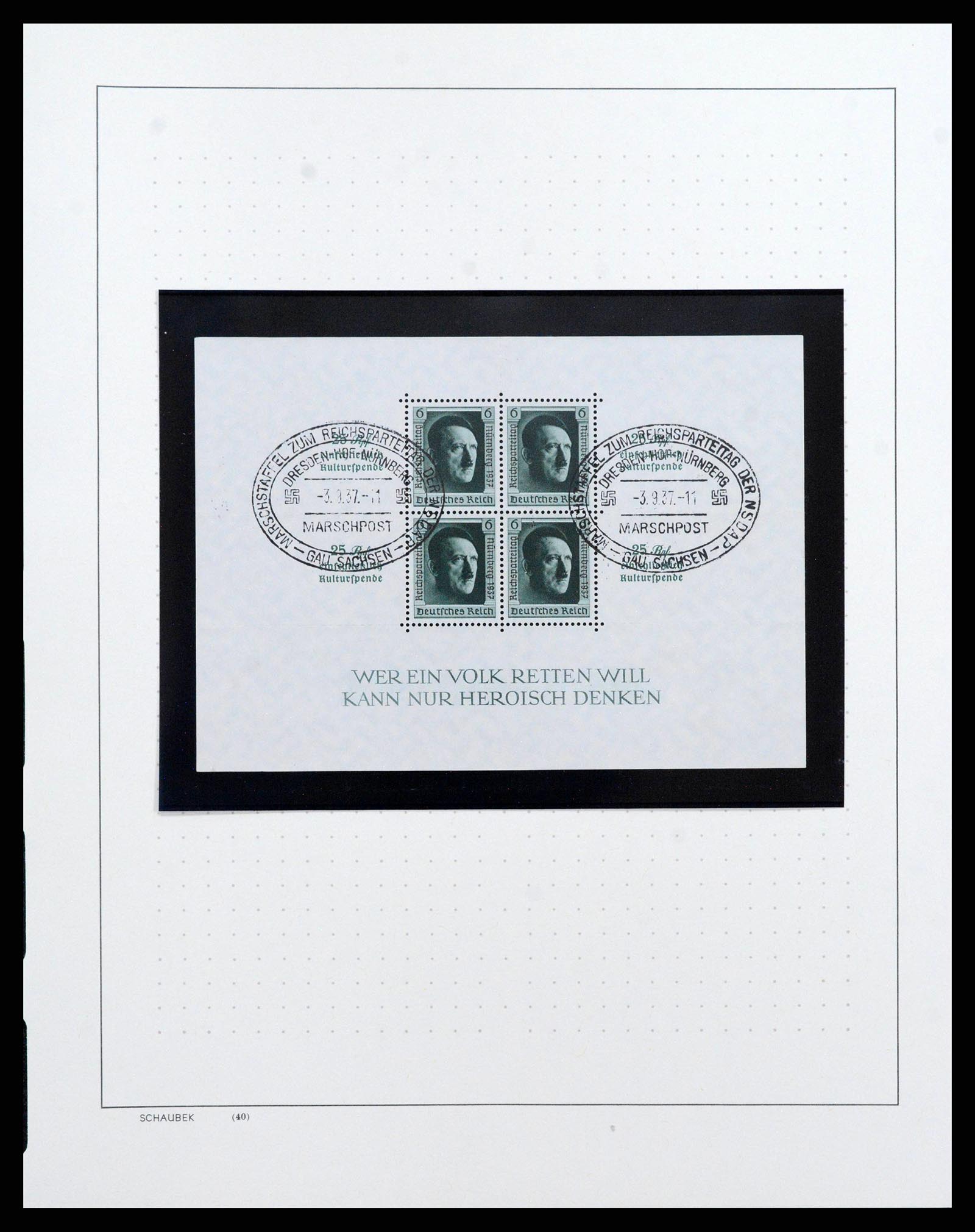 38860 0082 - Stamp collection 38860 German Reich 1872-1945.