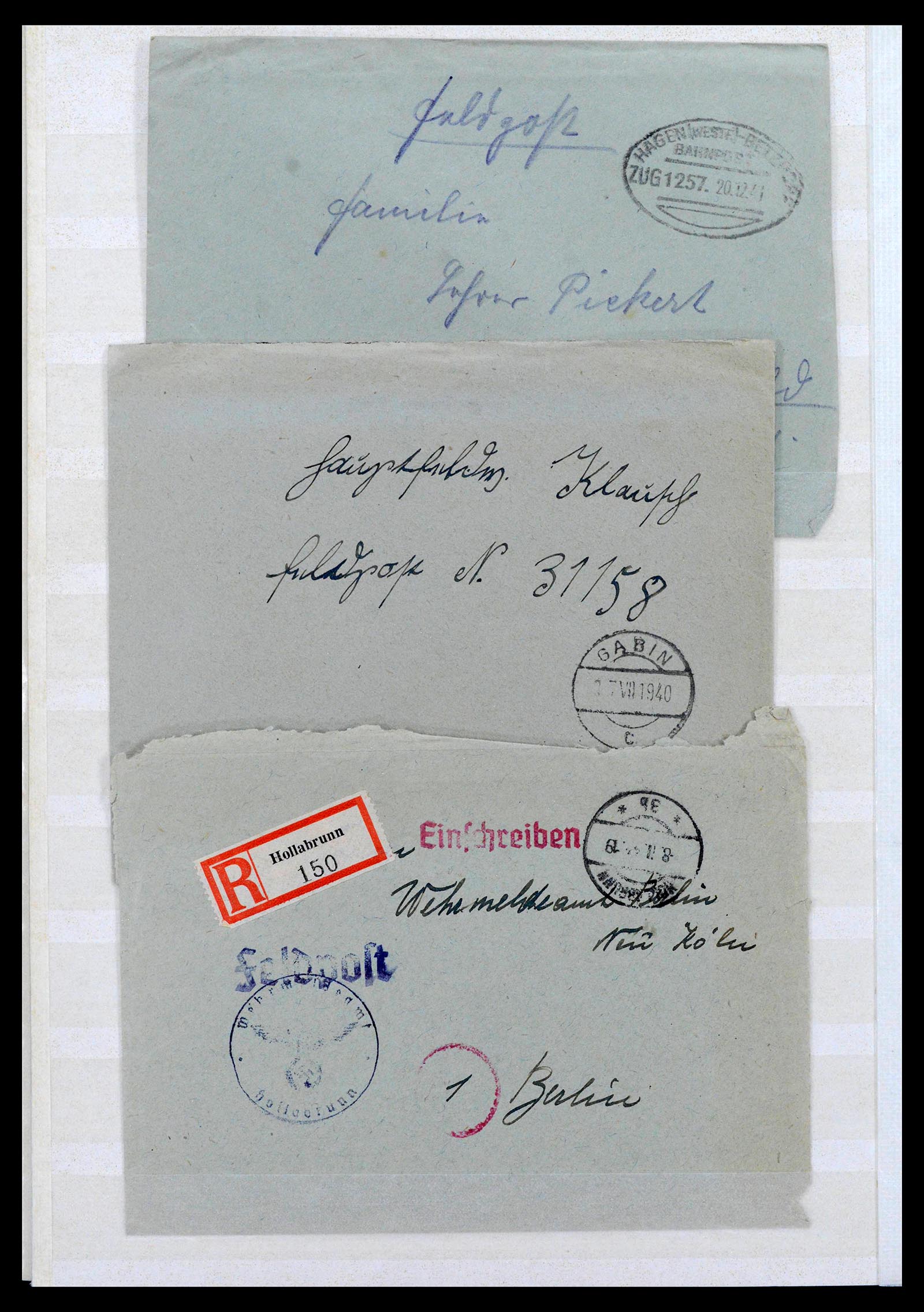 38865 0010 - Stamp collection 38865 German occupation 2nd worldwar 1939-1945.