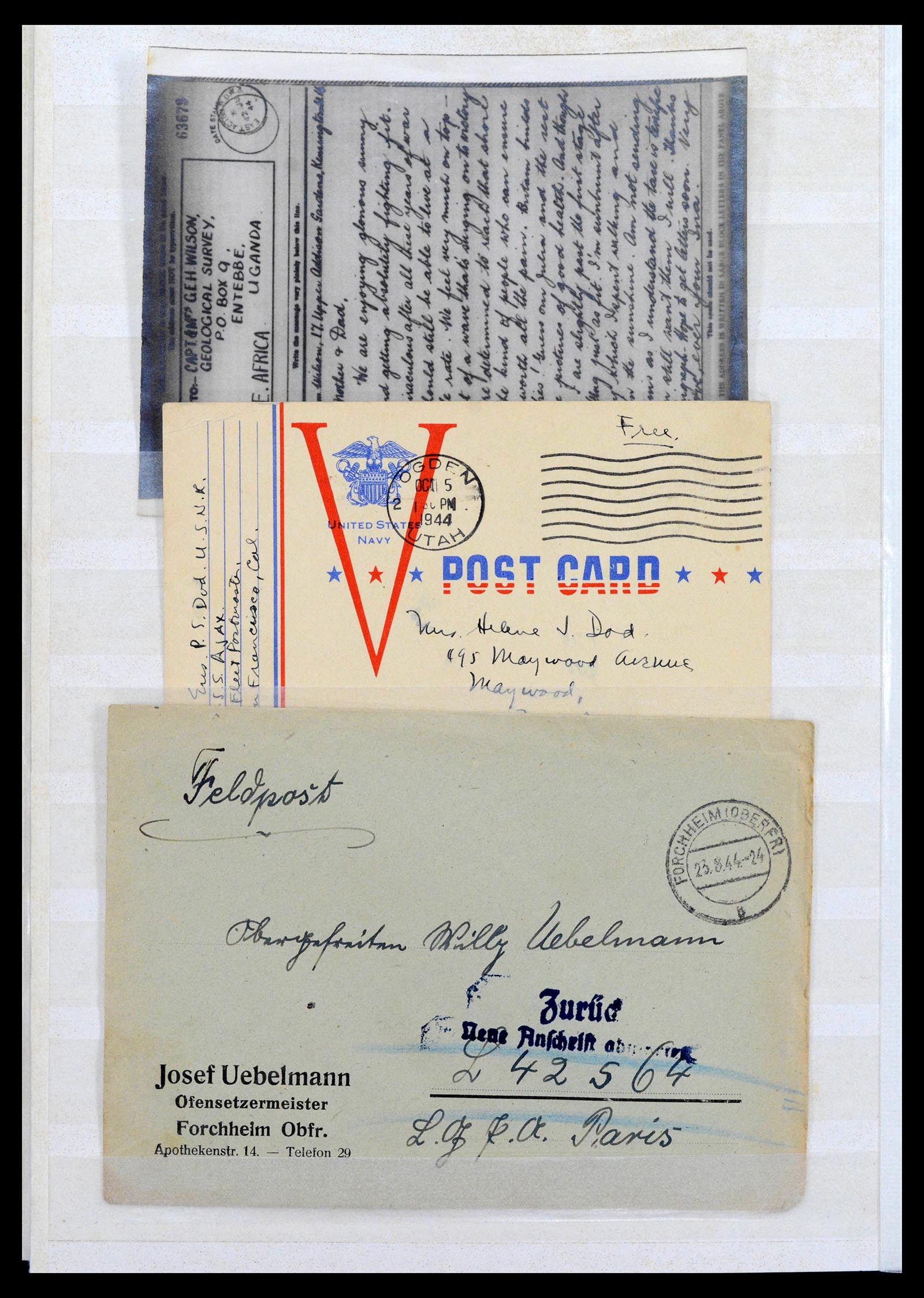 38865 0014 - Stamp collection 38865 German occupation 2nd worldwar 1939-1945.