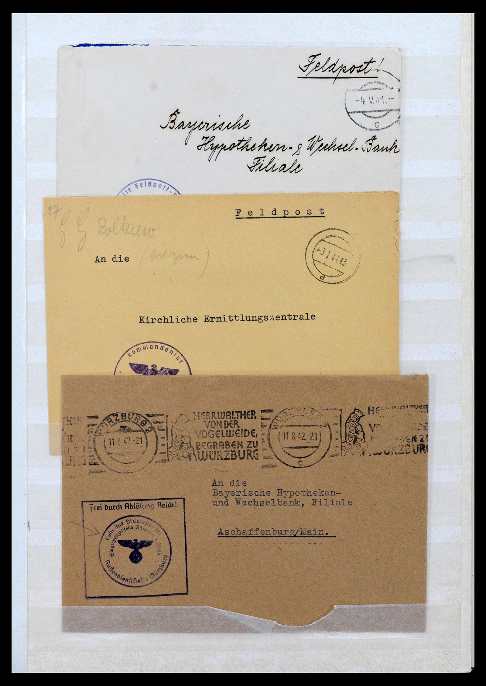 38865 0017 - Stamp collection 38865 German occupation 2nd worldwar 1939-1945.