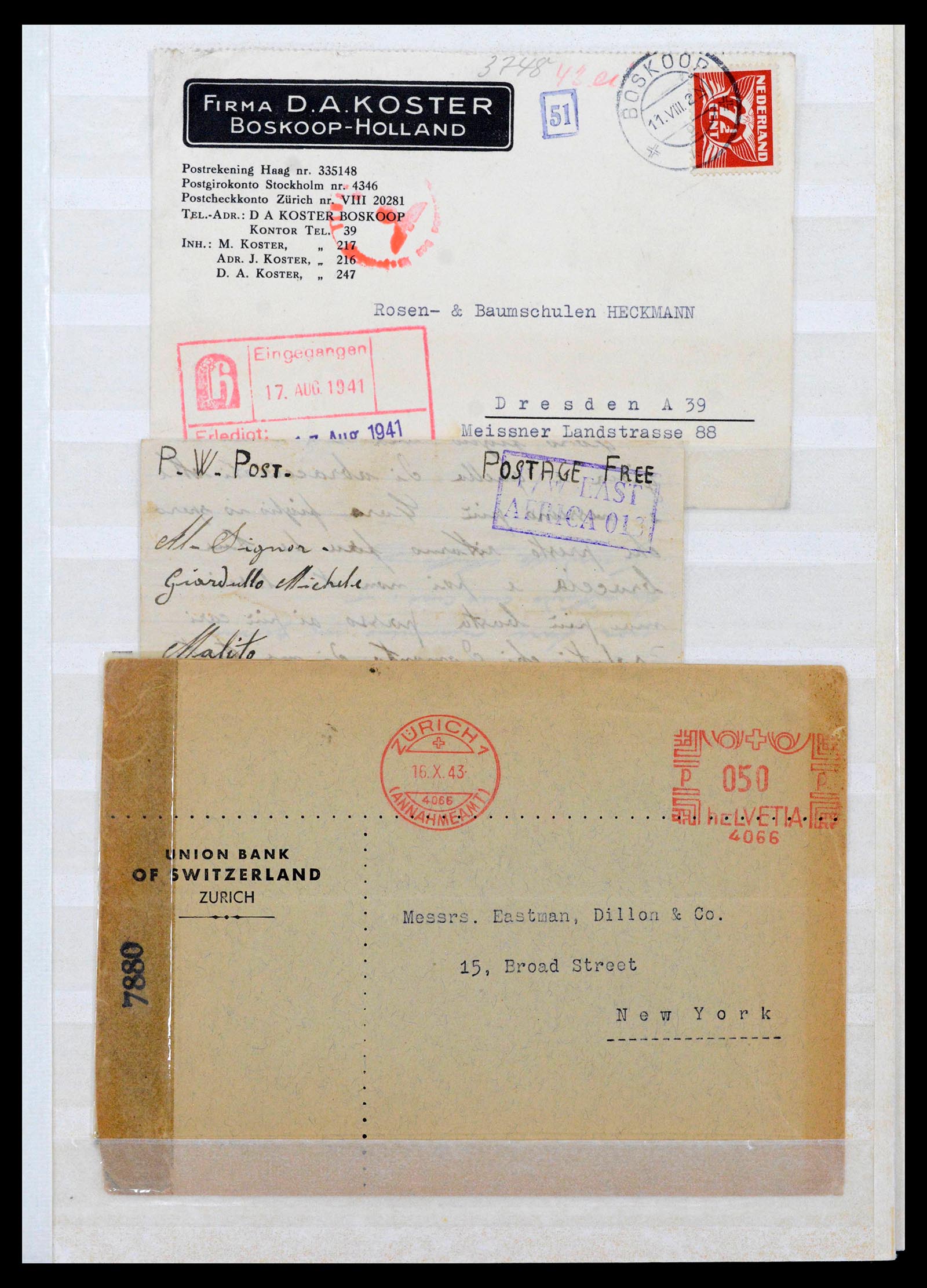 38865 0021 - Stamp collection 38865 German occupation 2nd worldwar 1939-1945.