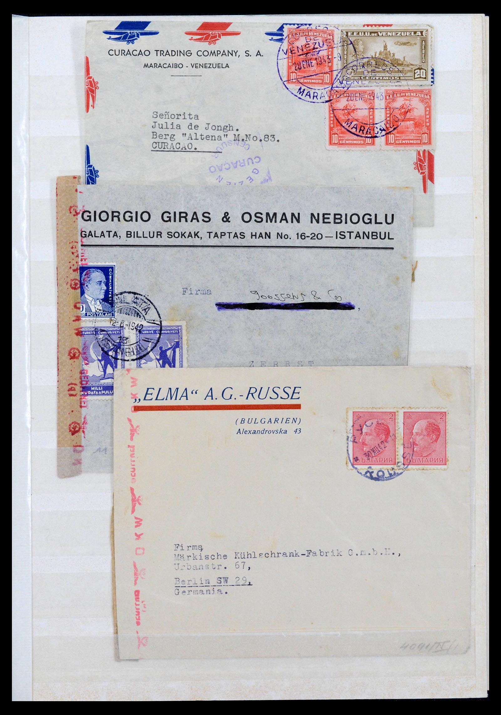 38865 0023 - Stamp collection 38865 German occupation 2nd worldwar 1939-1945.