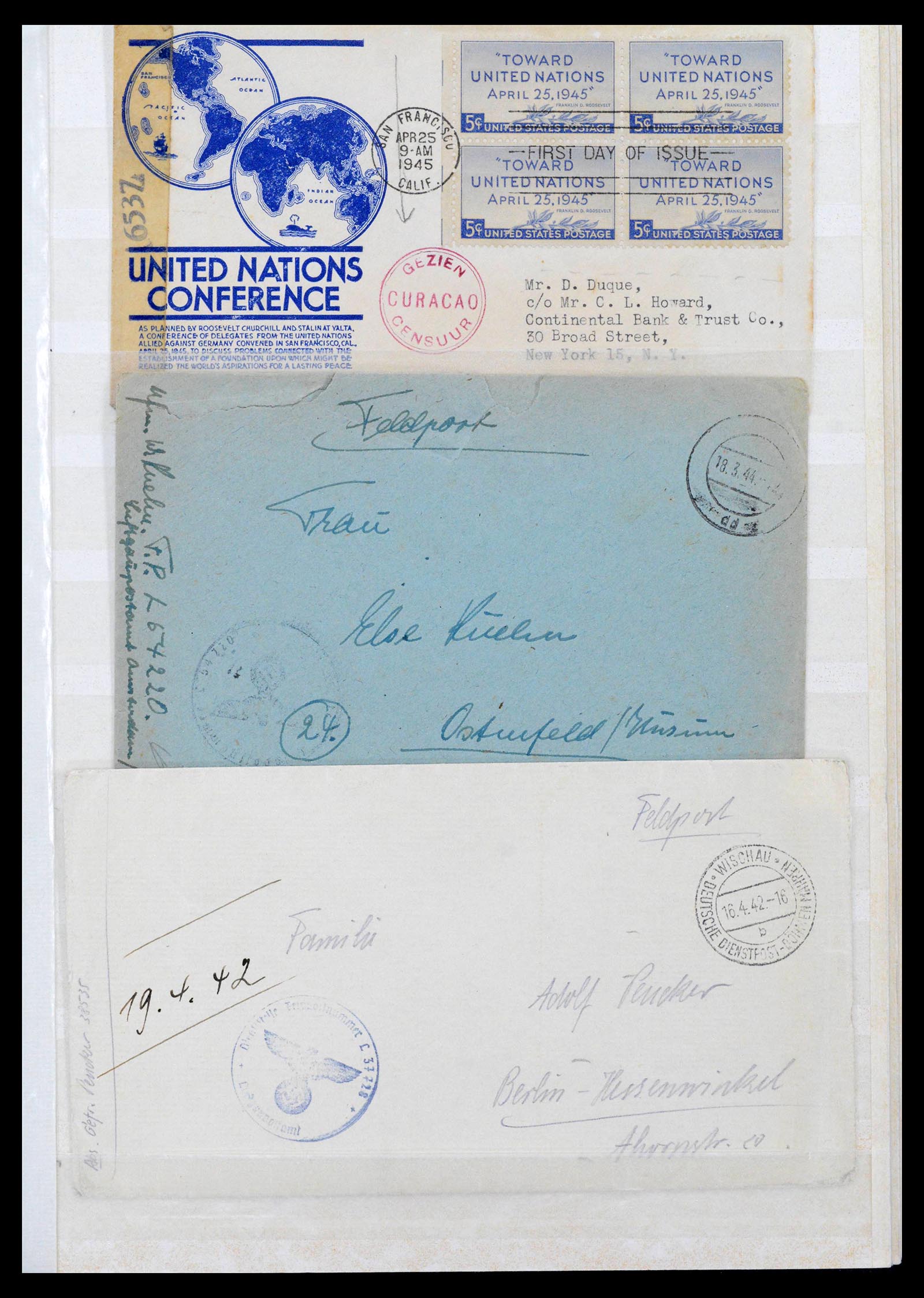 38865 0025 - Stamp collection 38865 German occupation 2nd worldwar 1939-1945.