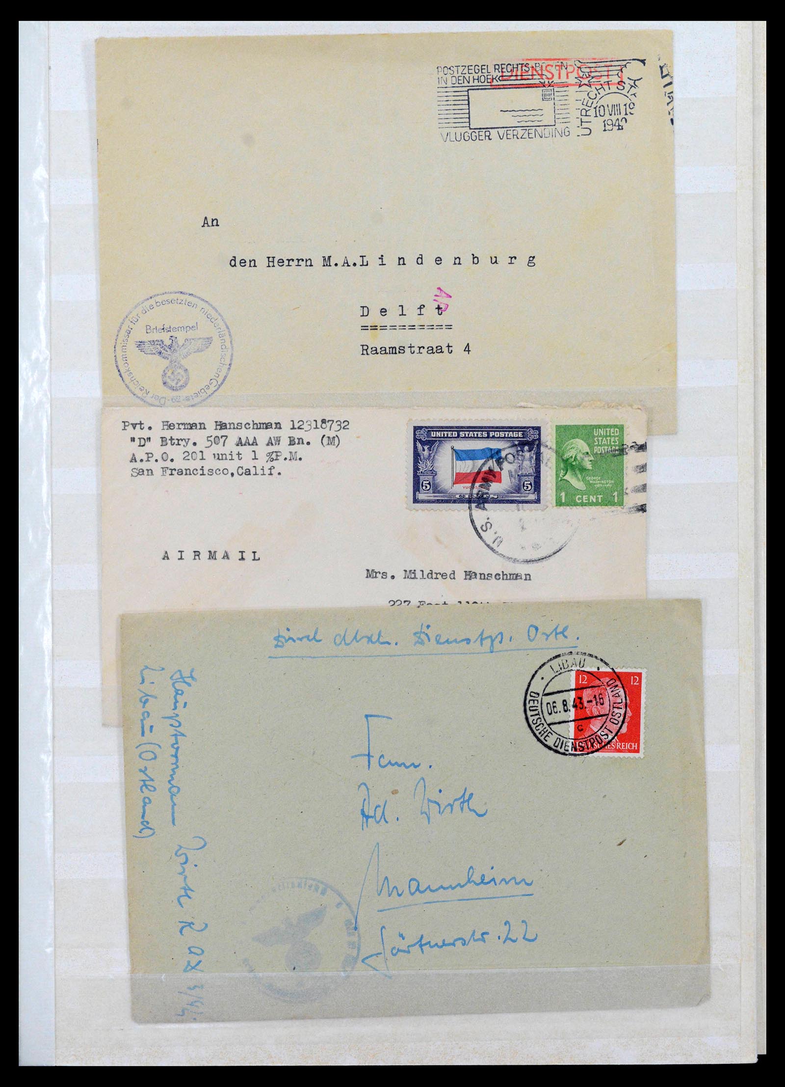38865 0029 - Stamp collection 38865 German occupation 2nd worldwar 1939-1945.