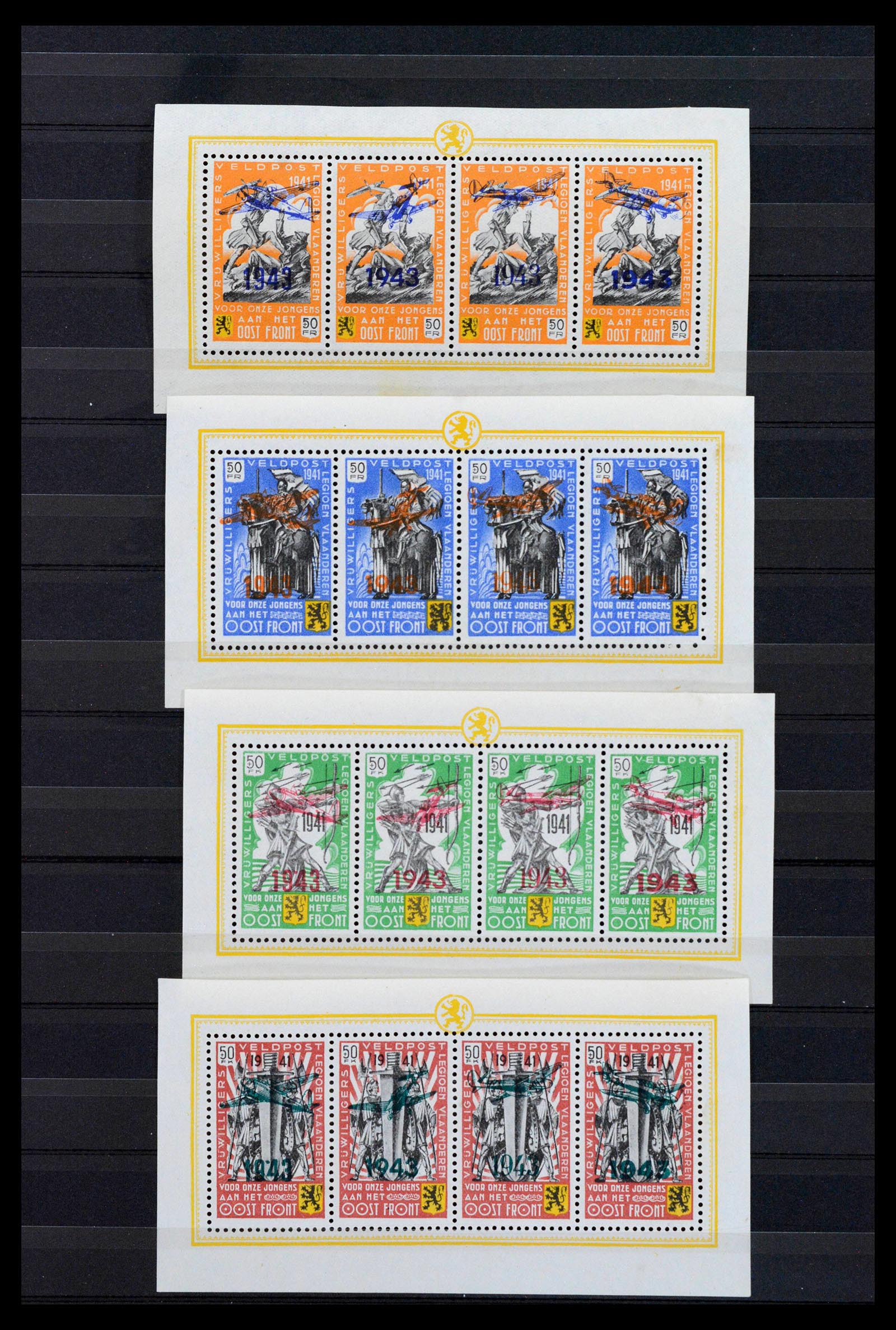 38865 0061 - Stamp collection 38865 German occupation 2nd worldwar 1939-1945.