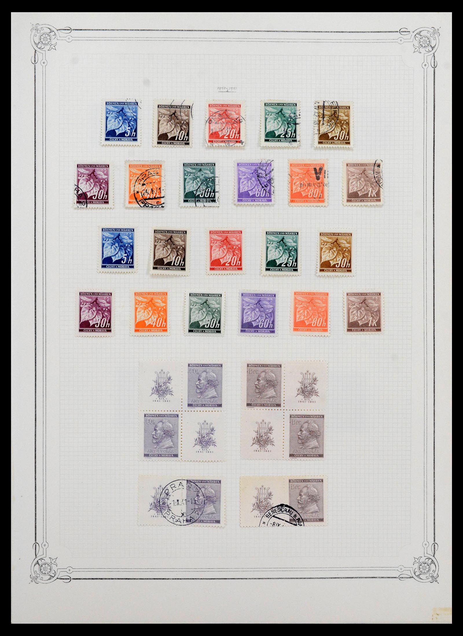 38865 0081 - Stamp collection 38865 German occupation 2nd worldwar 1939-1945.