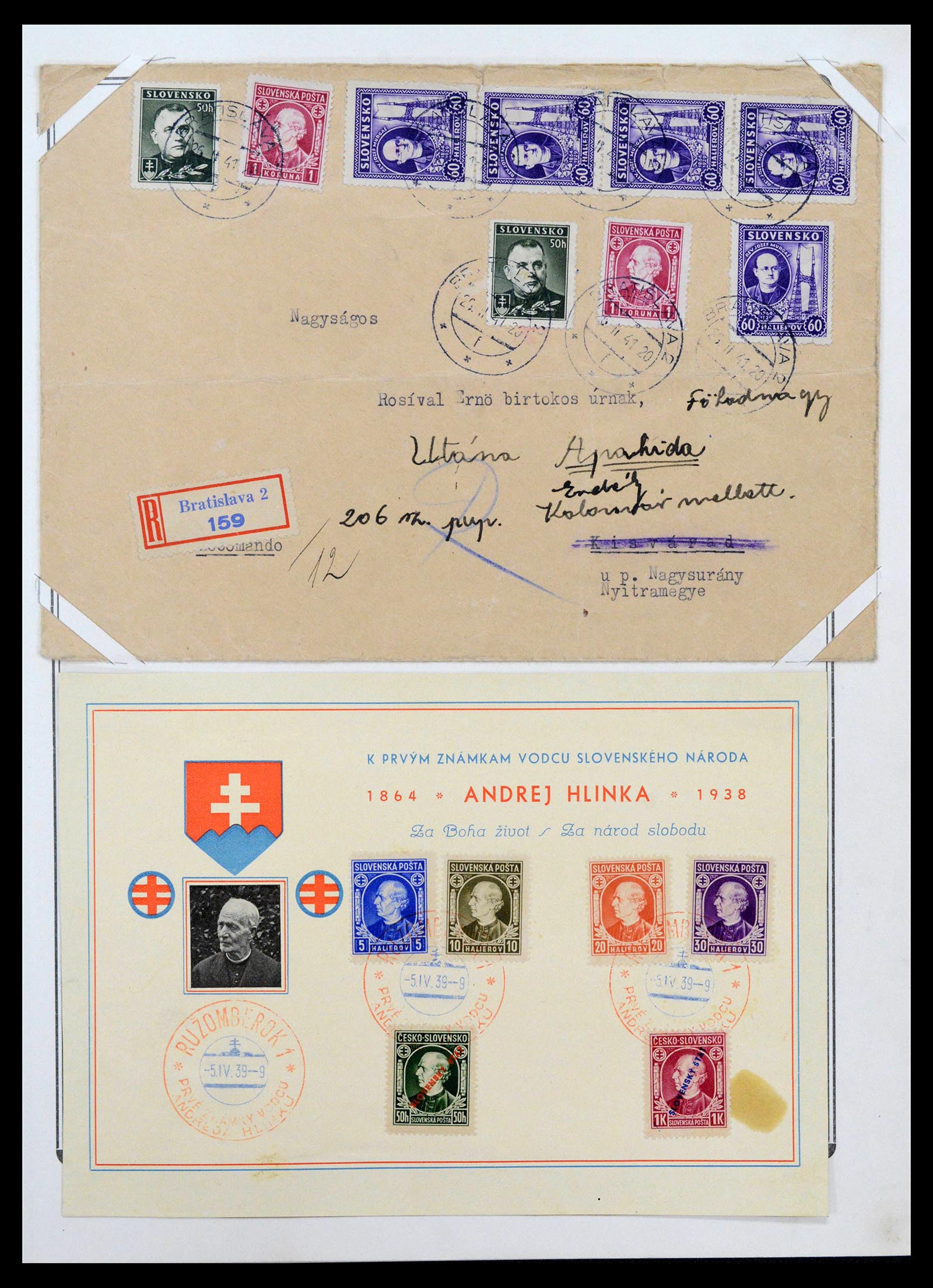 38865 0165 - Stamp collection 38865 German occupation 2nd worldwar 1939-1945.