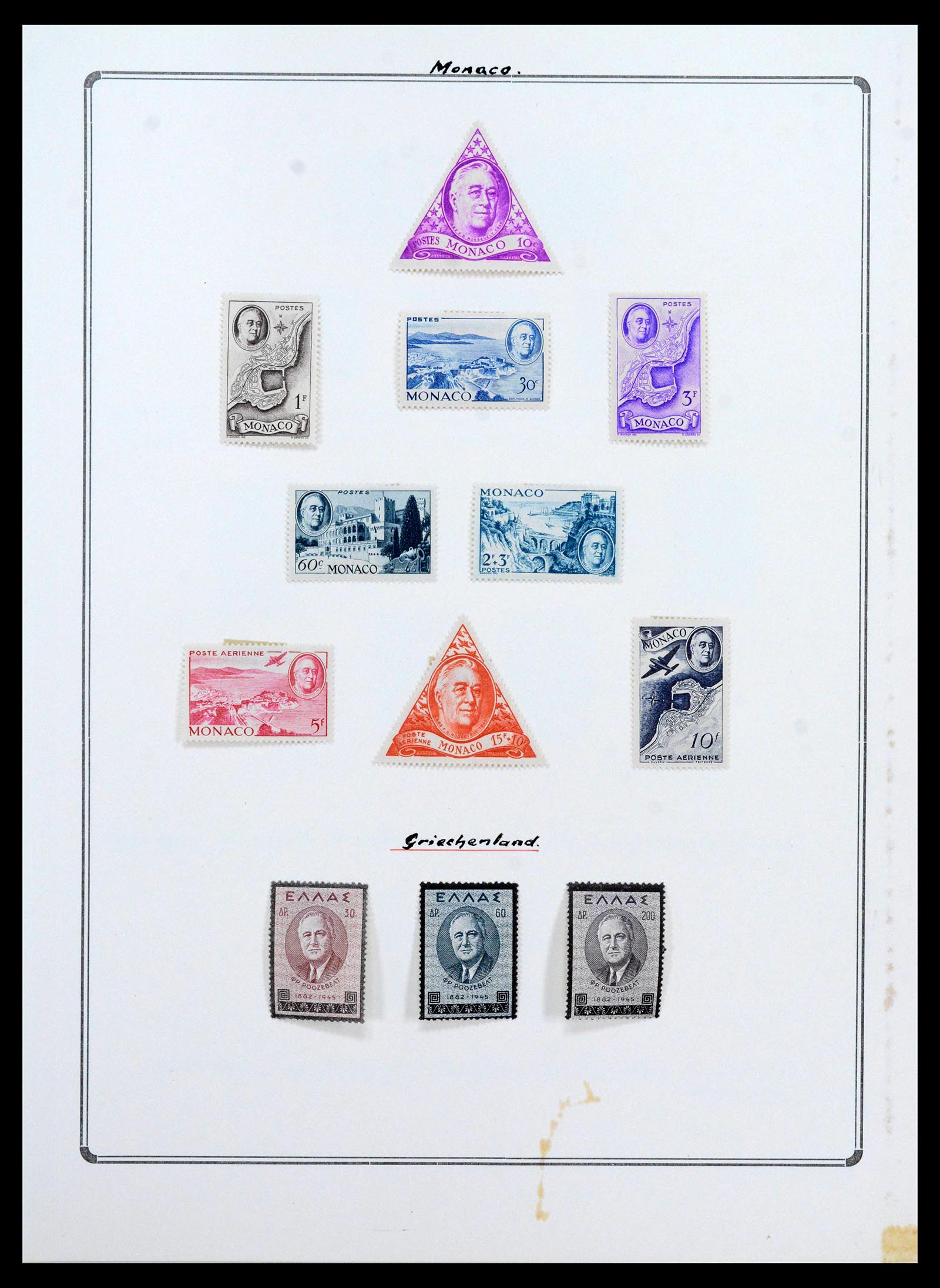 38865 0169 - Stamp collection 38865 German occupation 2nd worldwar 1939-1945.