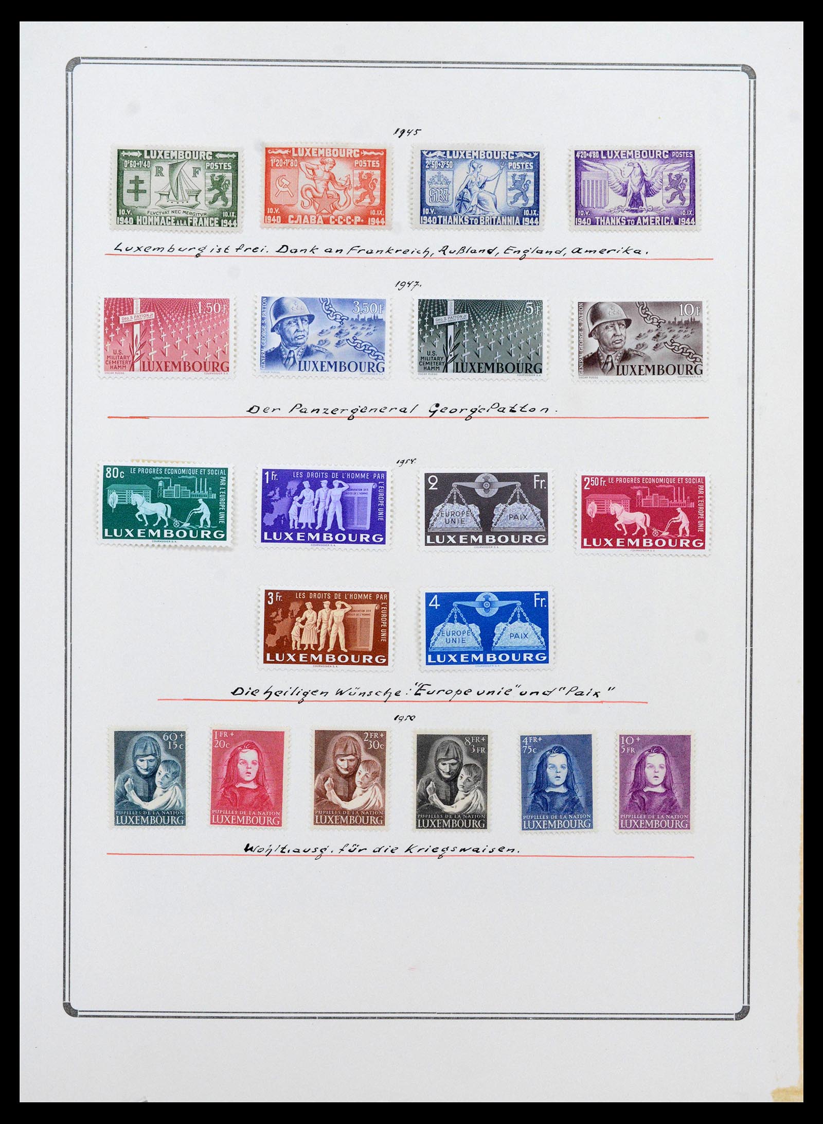 38865 0183 - Stamp collection 38865 German occupation 2nd worldwar 1939-1945.
