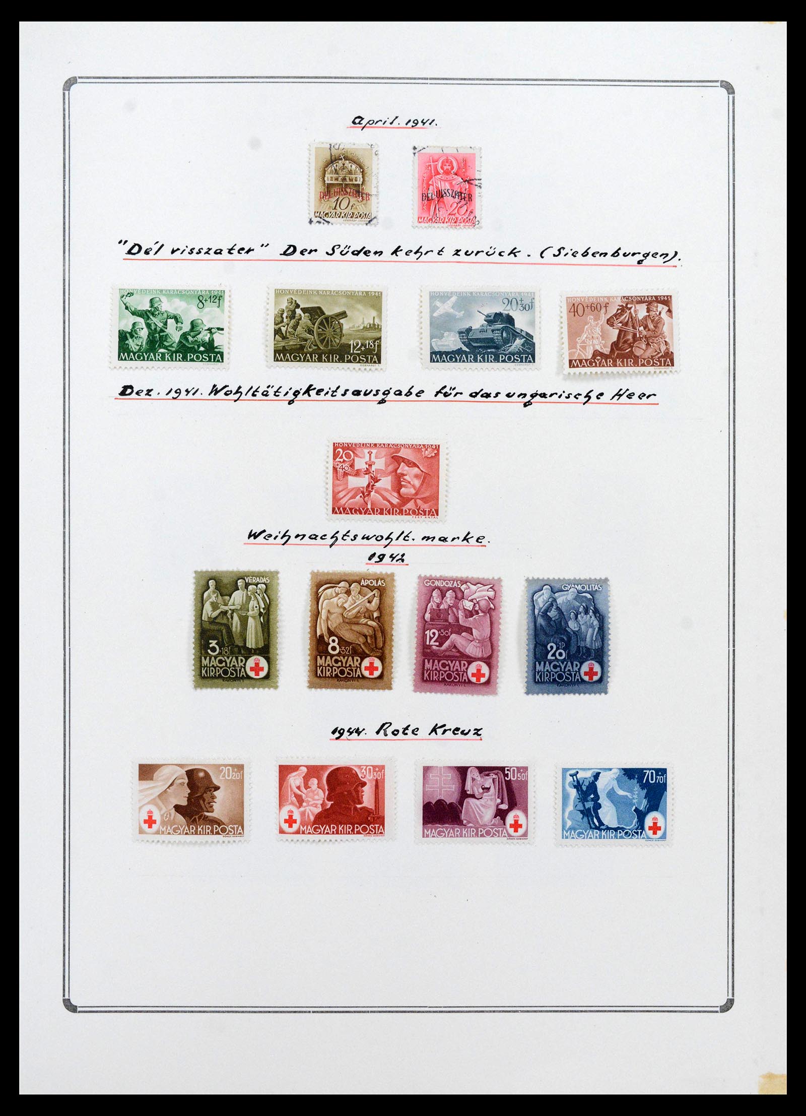 38865 0194 - Stamp collection 38865 German occupation 2nd worldwar 1939-1945.