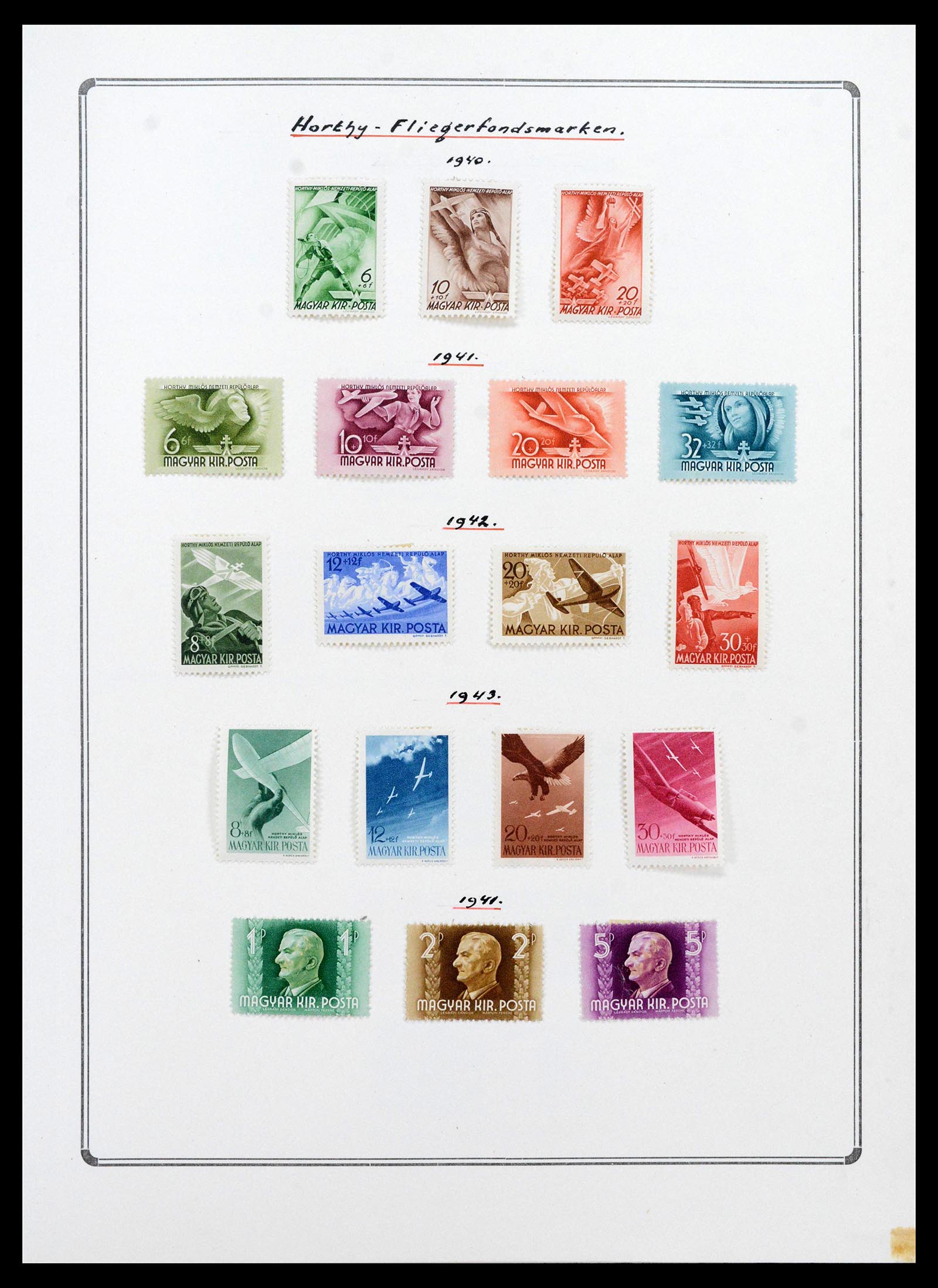 38865 0195 - Stamp collection 38865 German occupation 2nd worldwar 1939-1945.