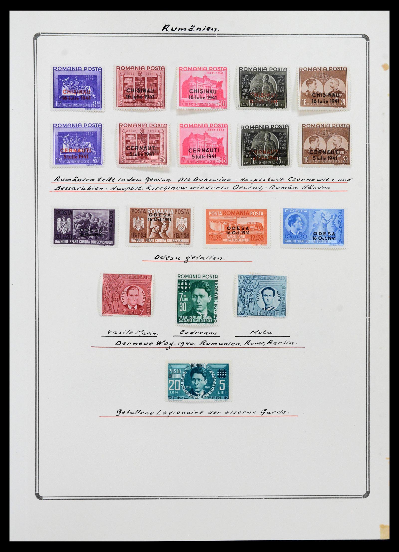 38865 0200 - Stamp collection 38865 German occupation 2nd worldwar 1939-1945.