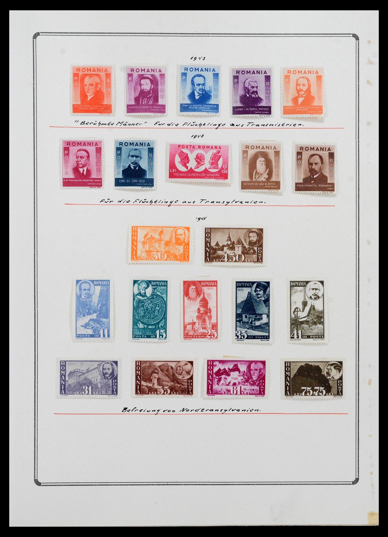 38865 0201 - Stamp collection 38865 German occupation 2nd worldwar 1939-1945.