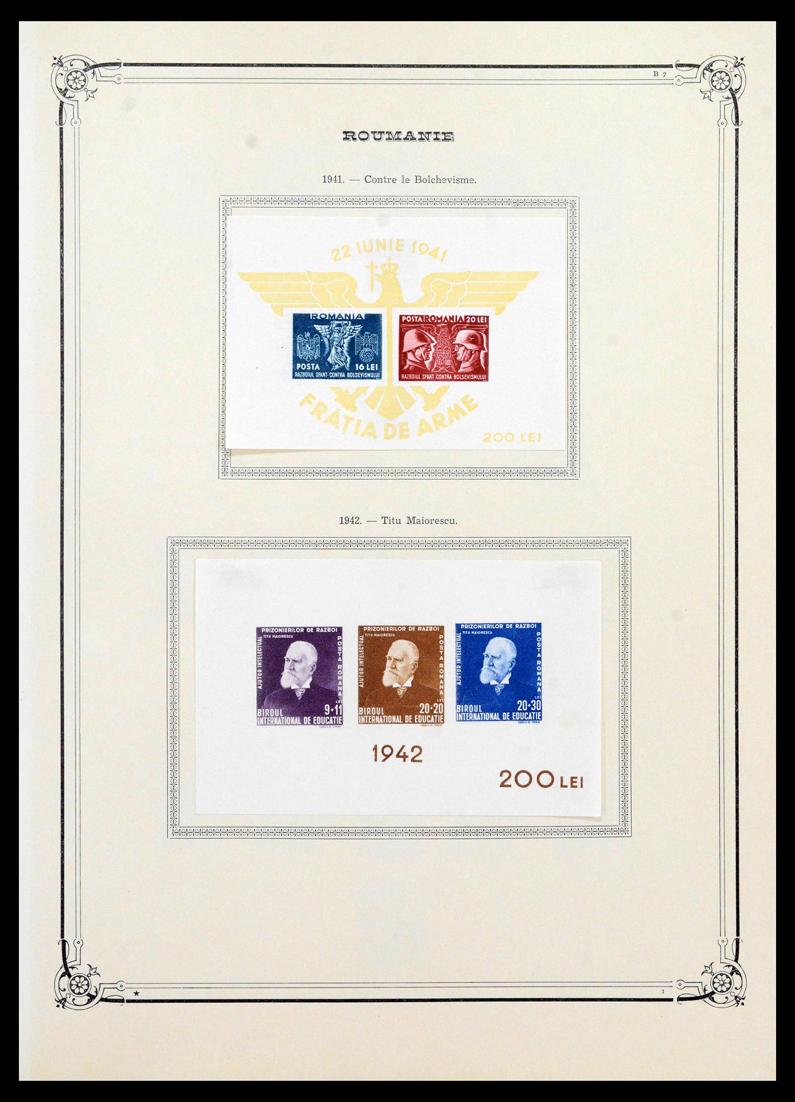 38865 0204 - Stamp collection 38865 German occupation 2nd worldwar 1939-1945.