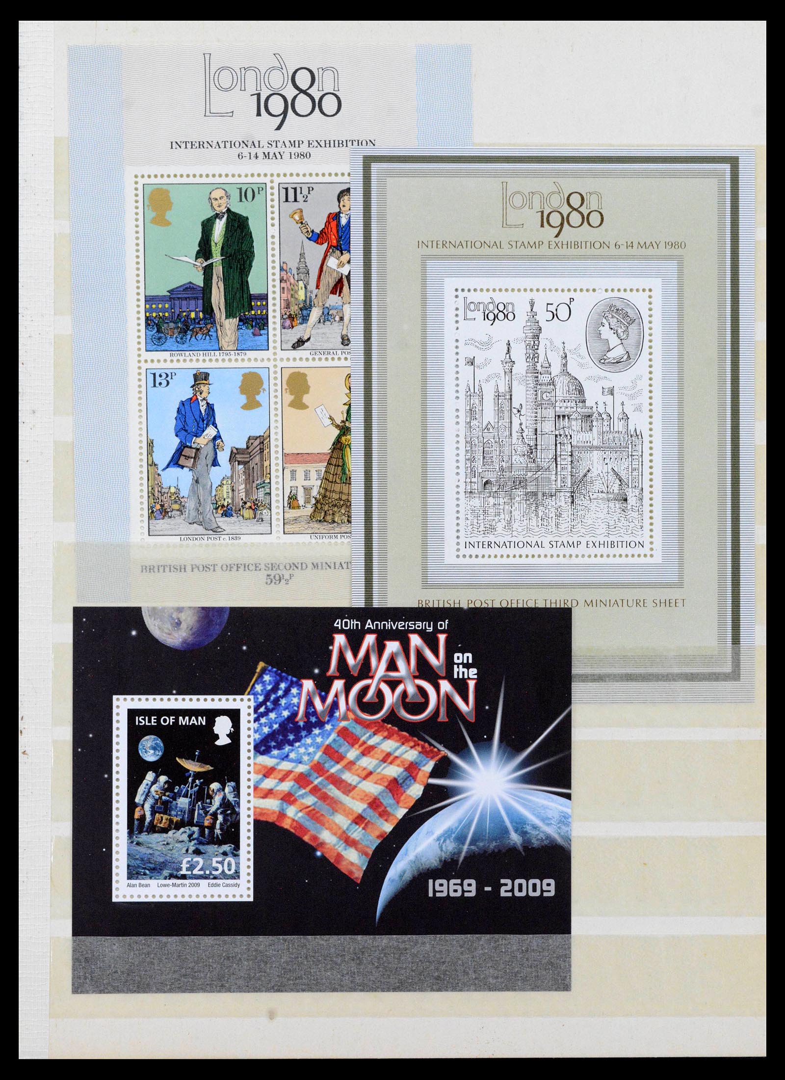 38878 0007 - Postzegelverzameling 38878 Wereld blokken 1959-2017.