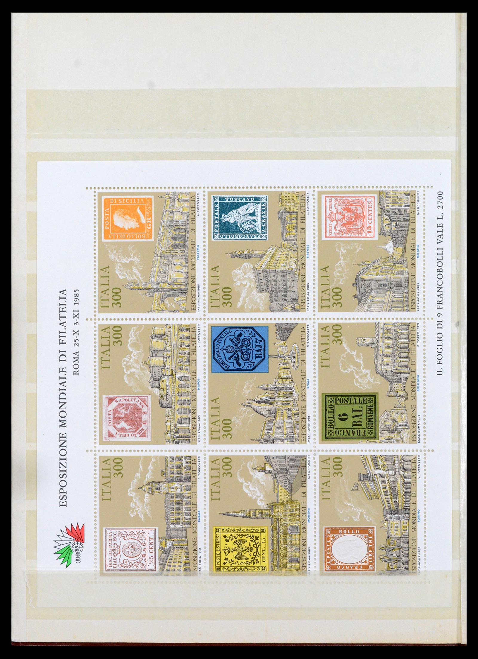 38878 0012 - Postzegelverzameling 38878 Wereld blokken 1959-2017.