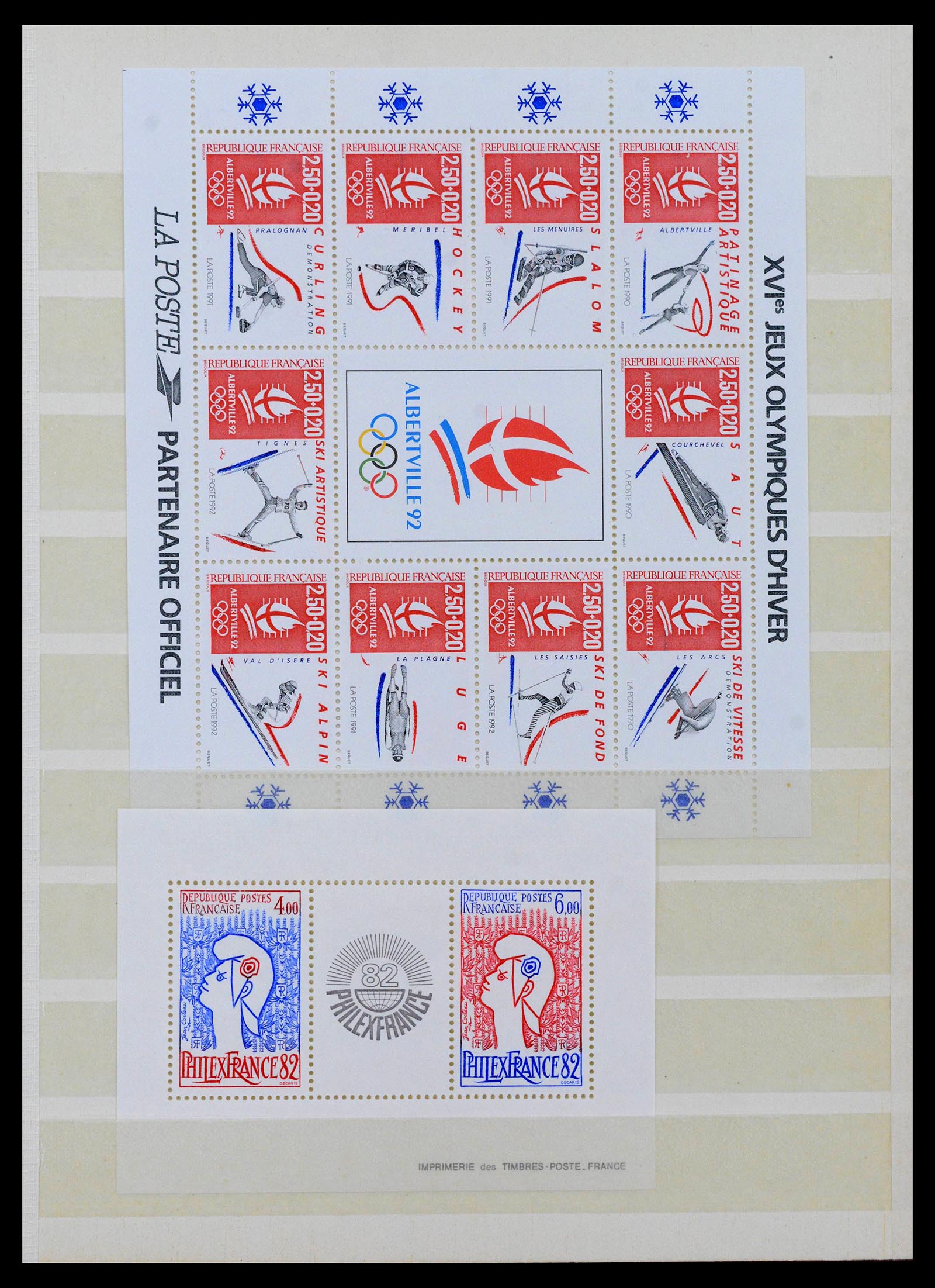 38878 0013 - Postzegelverzameling 38878 Wereld blokken 1959-2017.