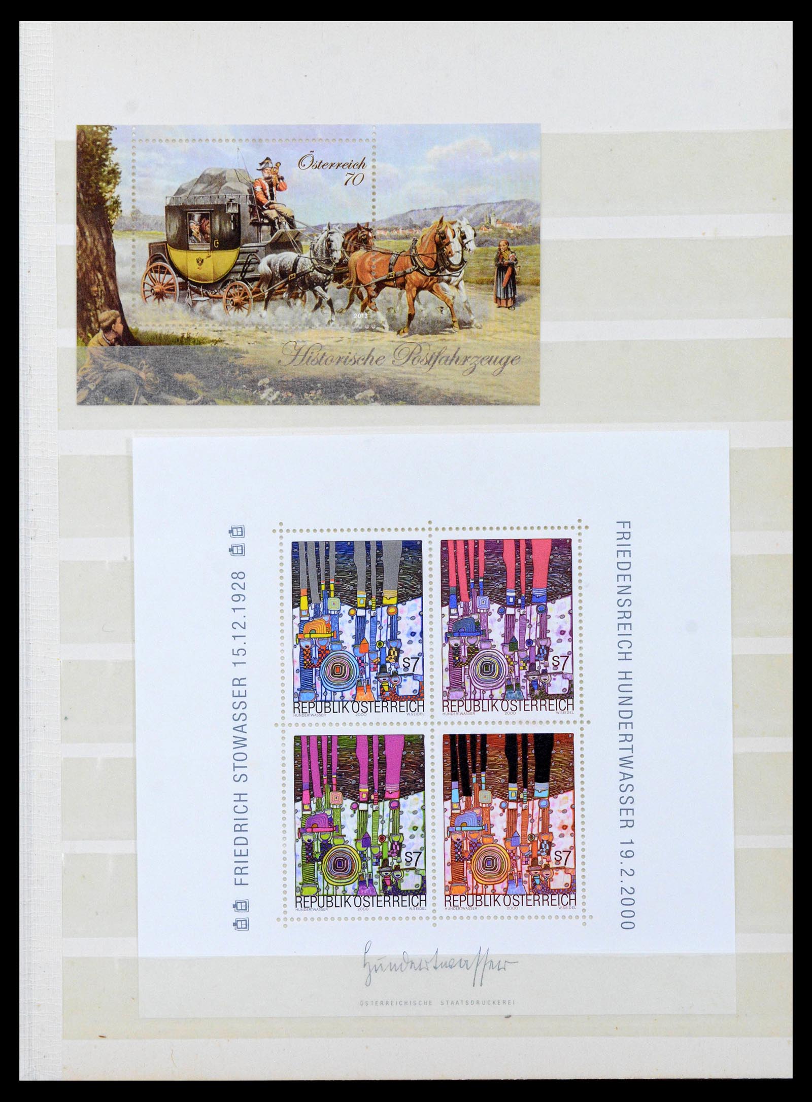38878 0017 - Postzegelverzameling 38878 Wereld blokken 1959-2017.