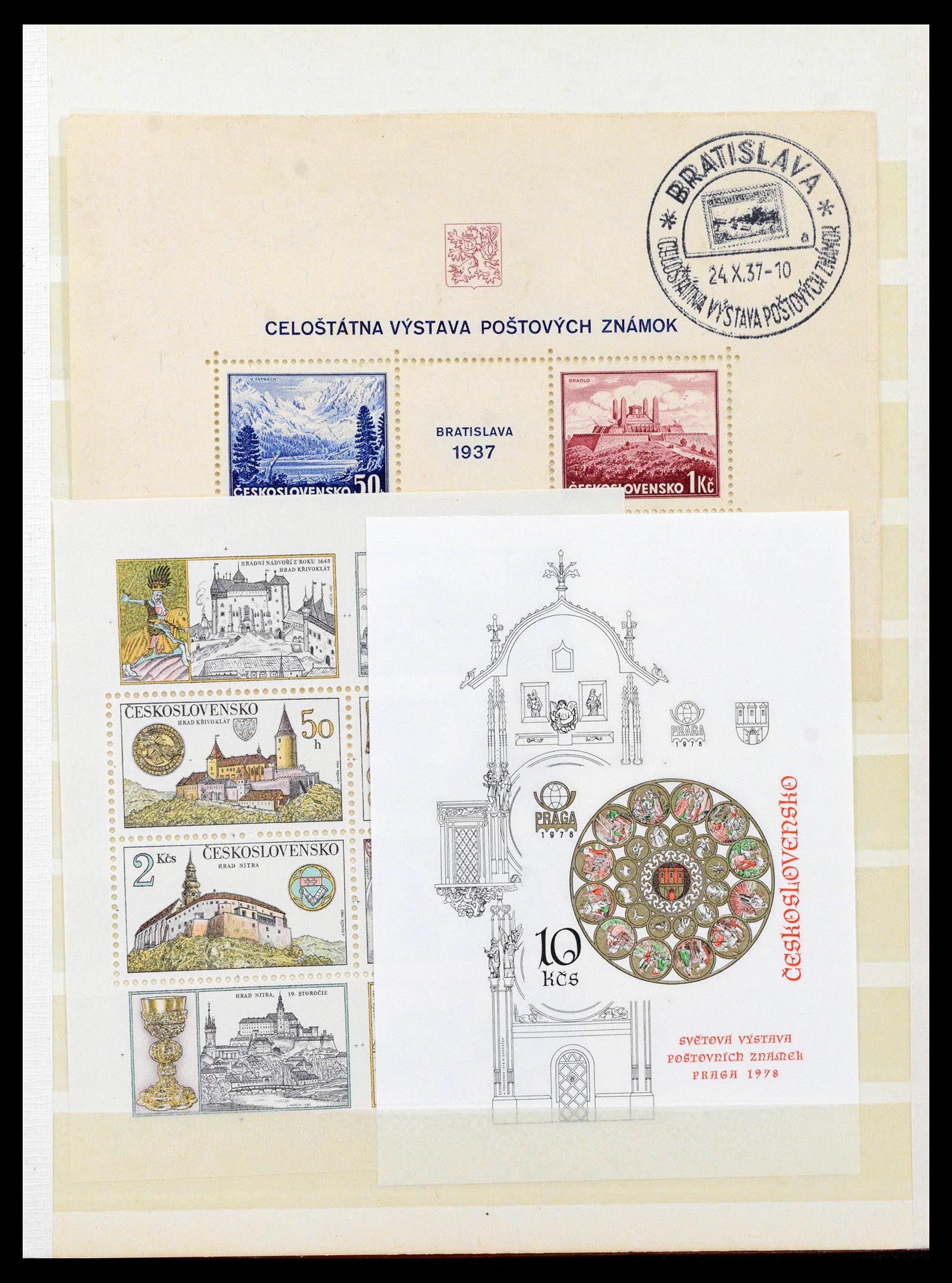 38878 0022 - Postzegelverzameling 38878 Wereld blokken 1959-2017.