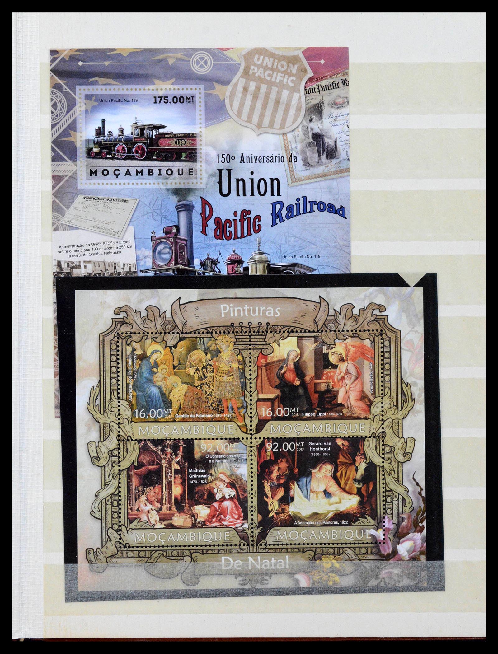 38878 0028 - Postzegelverzameling 38878 Wereld blokken 1959-2017.