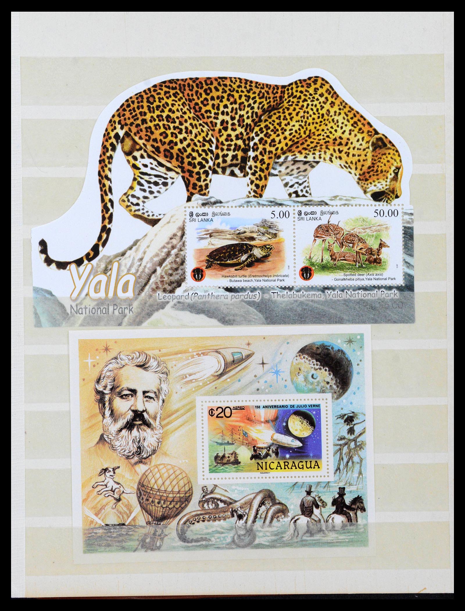 38878 0030 - Postzegelverzameling 38878 Wereld blokken 1959-2017.