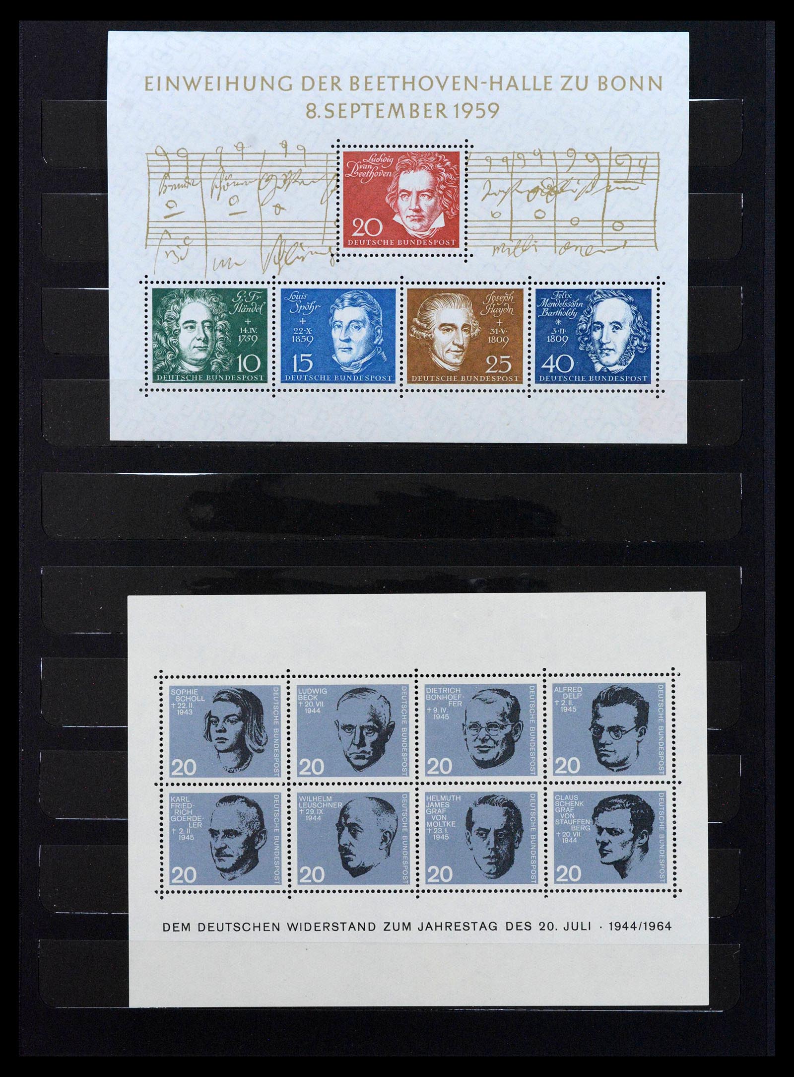 38878 0032 - Postzegelverzameling 38878 Wereld blokken 1959-2017.