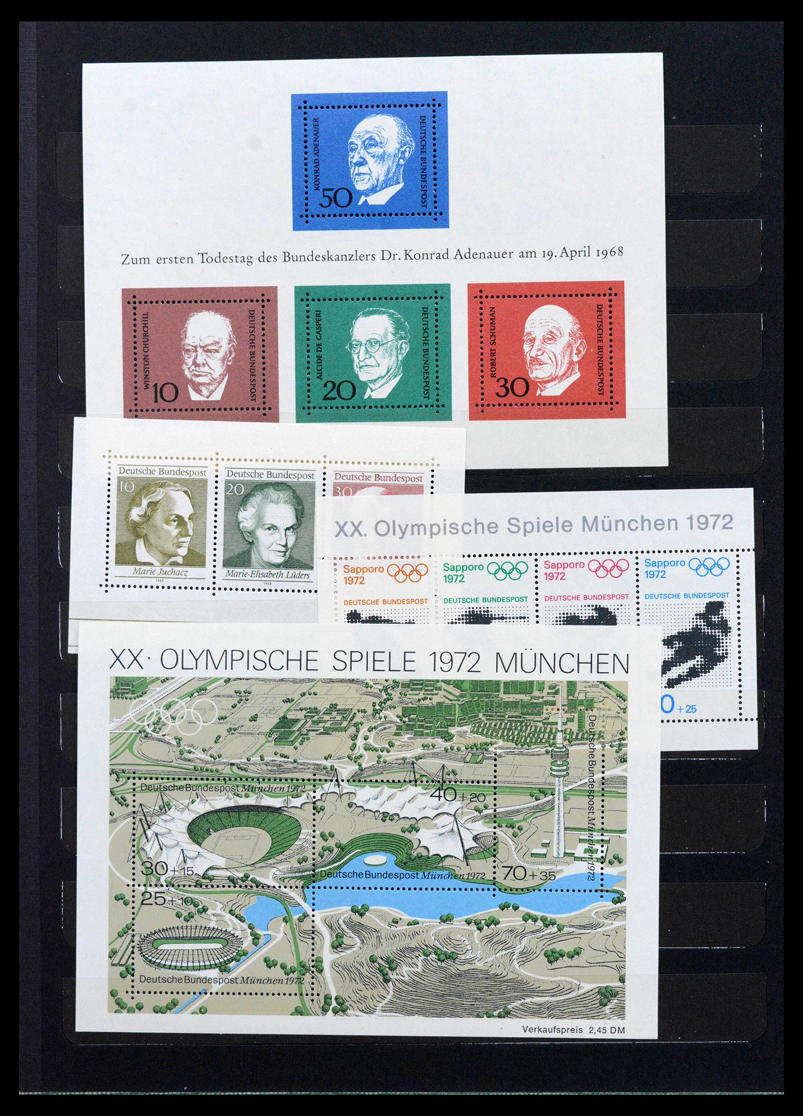 38878 0033 - Postzegelverzameling 38878 Wereld blokken 1959-2017.