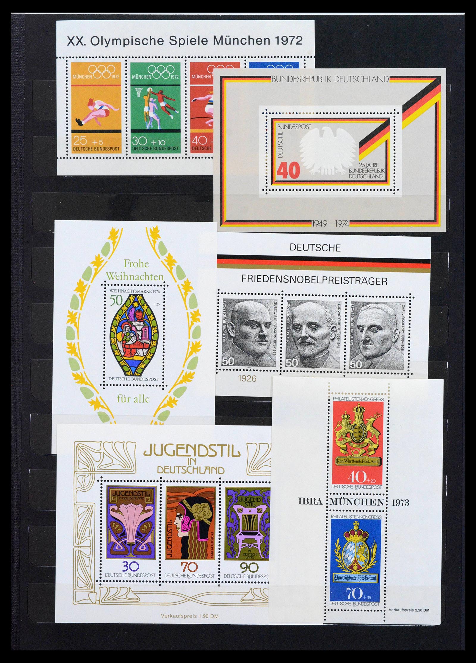 38878 0034 - Stamp collection 38878 World souvenir sheets 1959-2017.