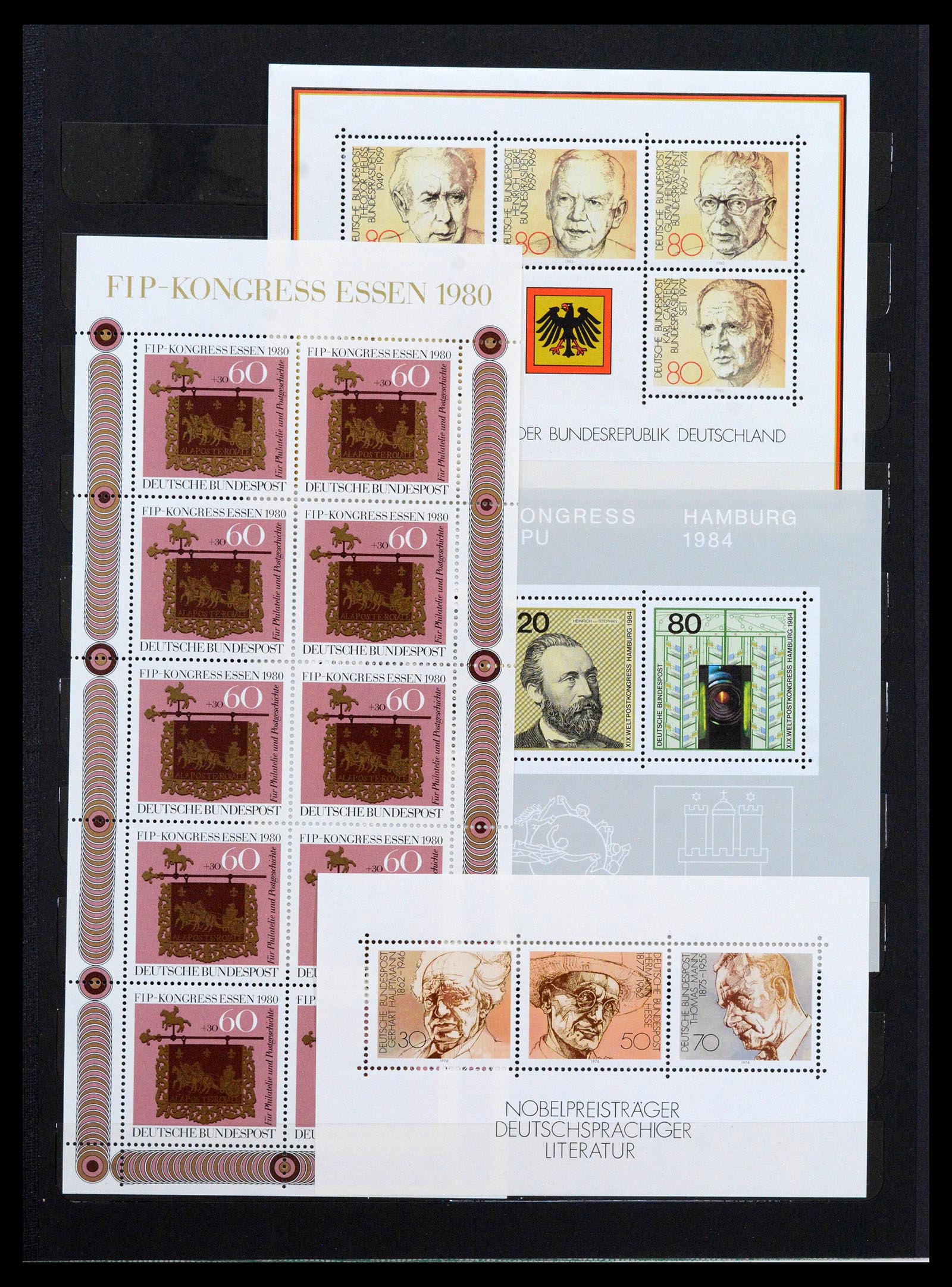 38878 0036 - Stamp collection 38878 World souvenir sheets 1959-2017.