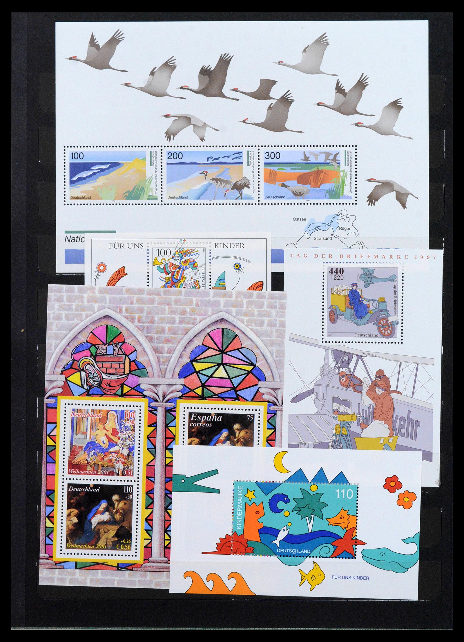 38878 0039 - Postzegelverzameling 38878 Wereld blokken 1959-2017.
