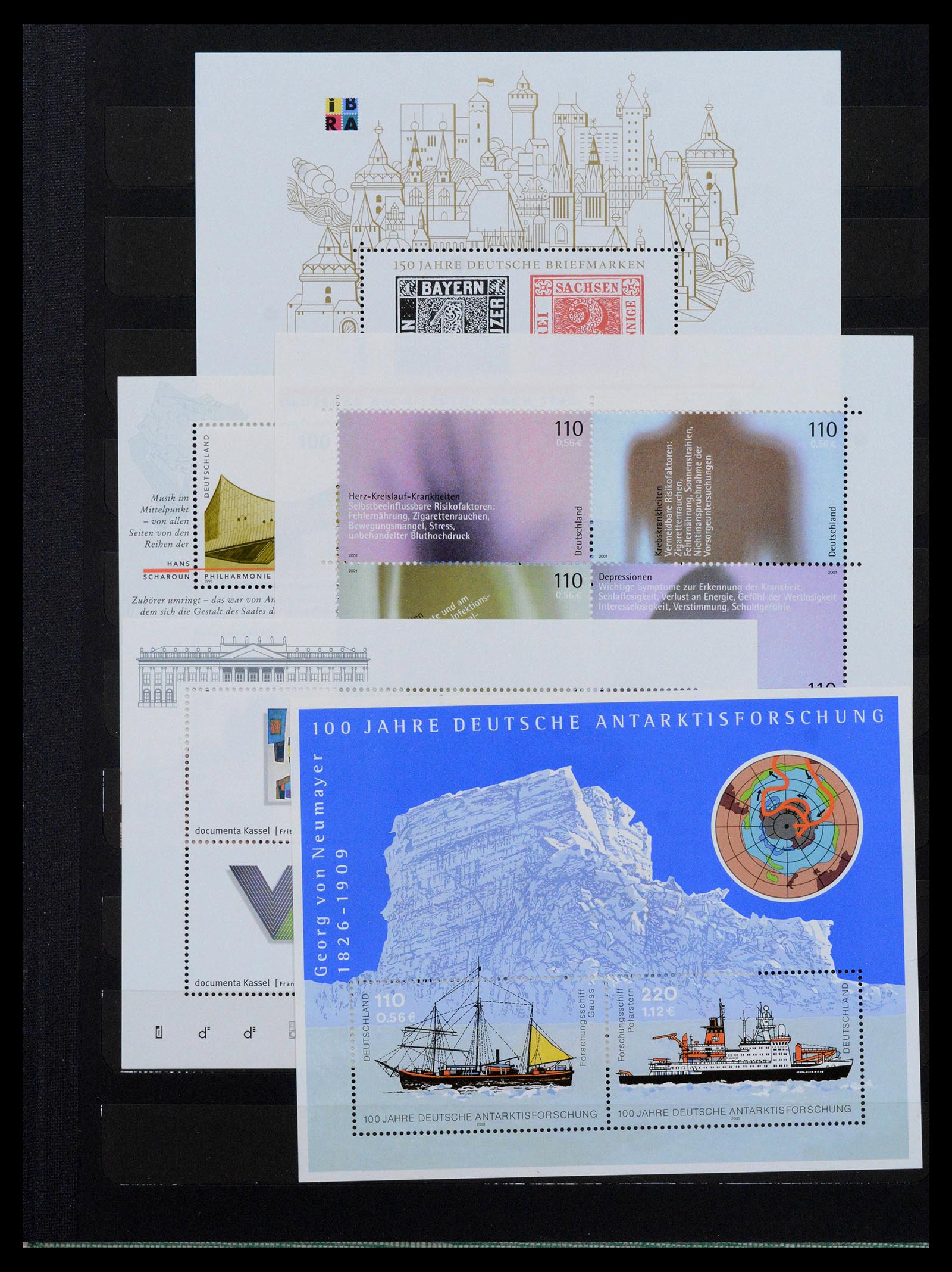 38878 0040 - Postzegelverzameling 38878 Wereld blokken 1959-2017.