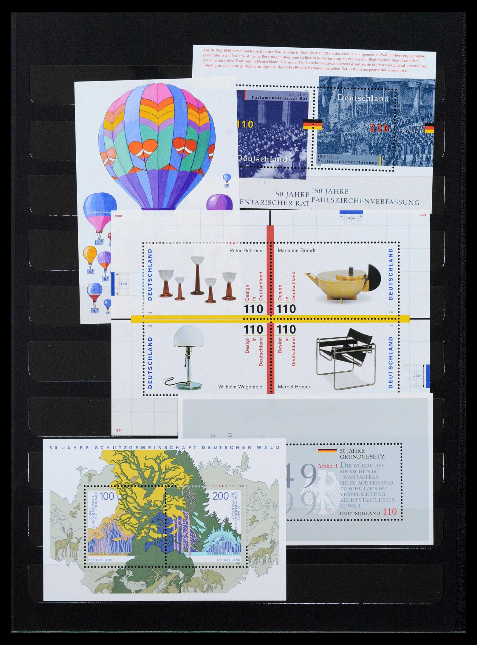 38878 0041 - Postzegelverzameling 38878 Wereld blokken 1959-2017.