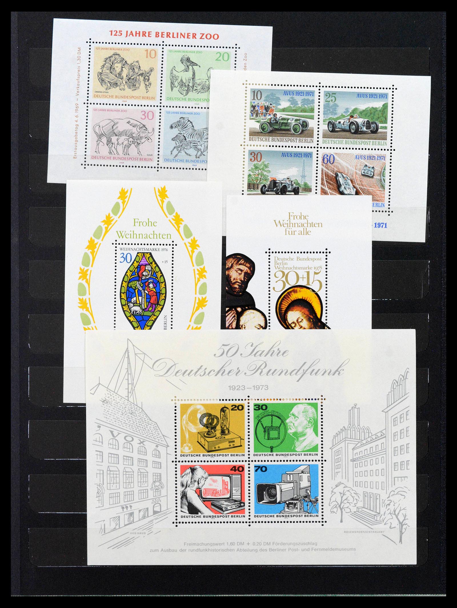 38878 0045 - Stamp collection 38878 World souvenir sheets 1959-2017.