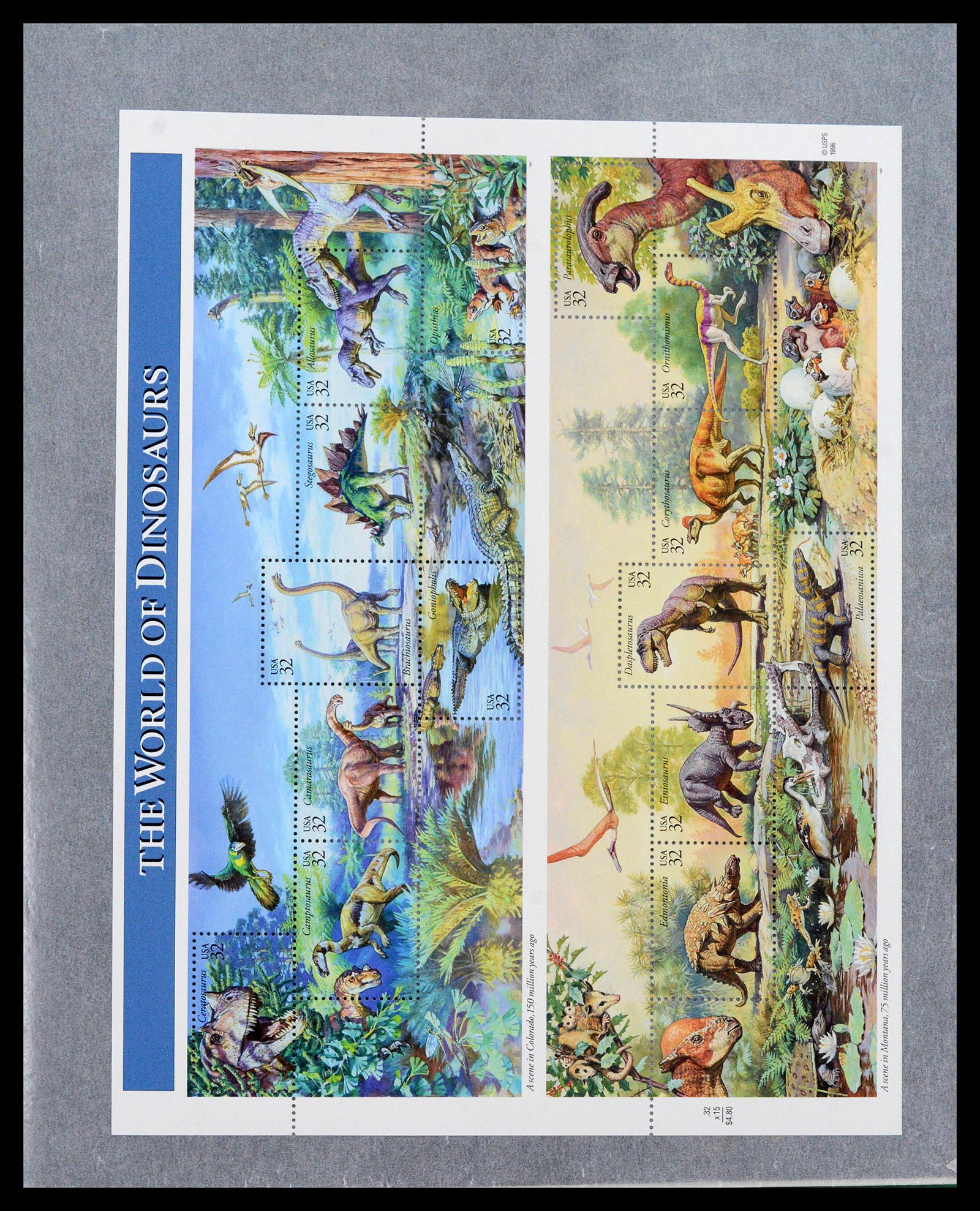 38878 0047 - Stamp collection 38878 World souvenir sheets 1959-2017.