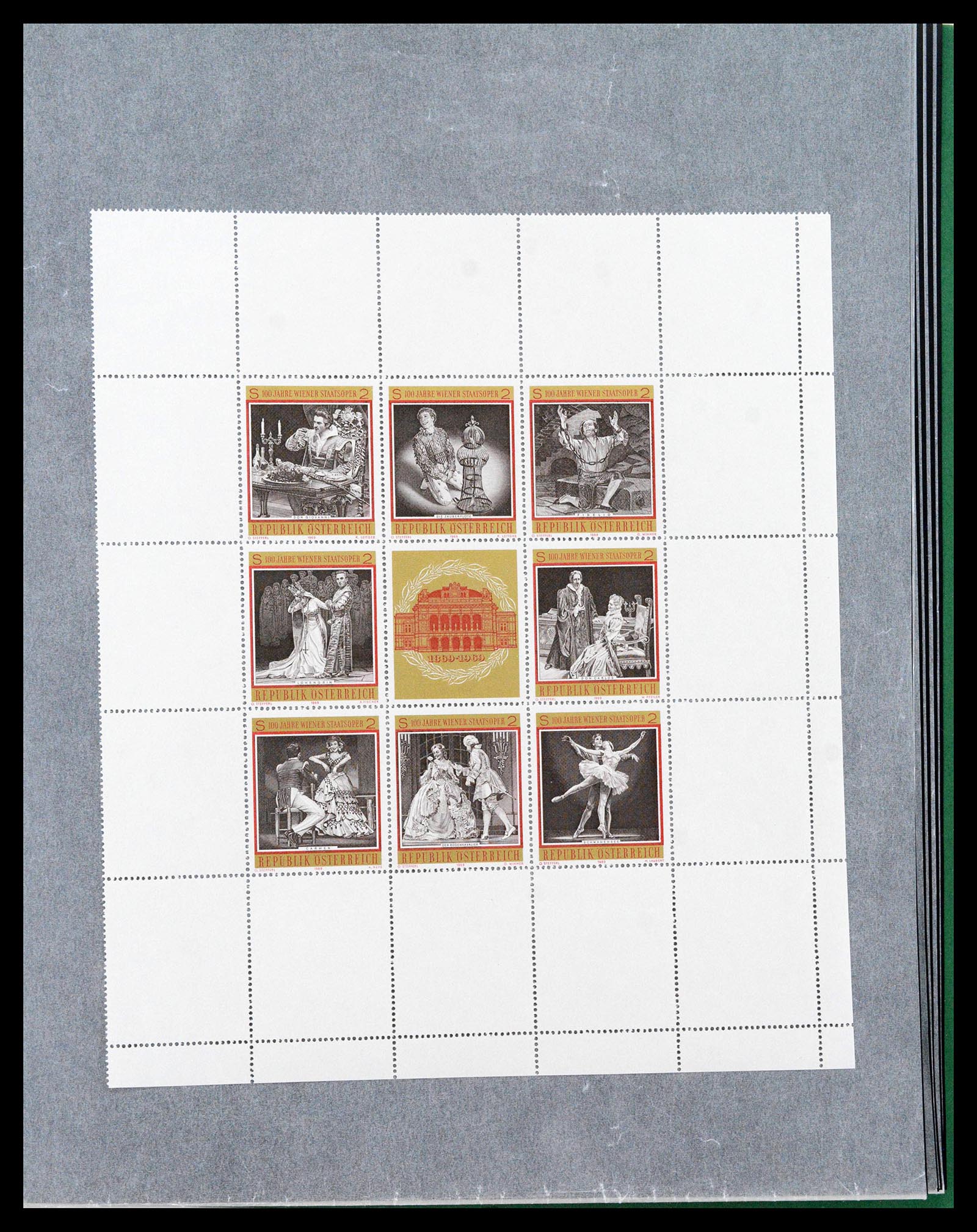 38878 0056 - Postzegelverzameling 38878 Wereld blokken 1959-2017.