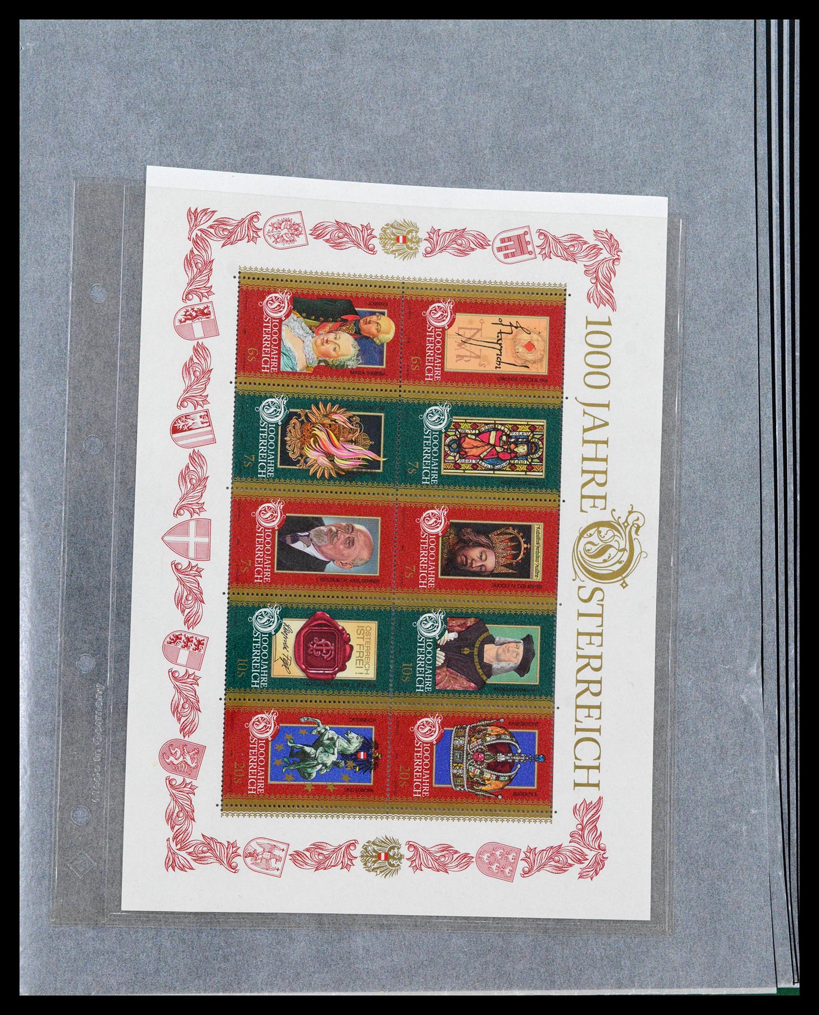 38878 0058 - Postzegelverzameling 38878 Wereld blokken 1959-2017.