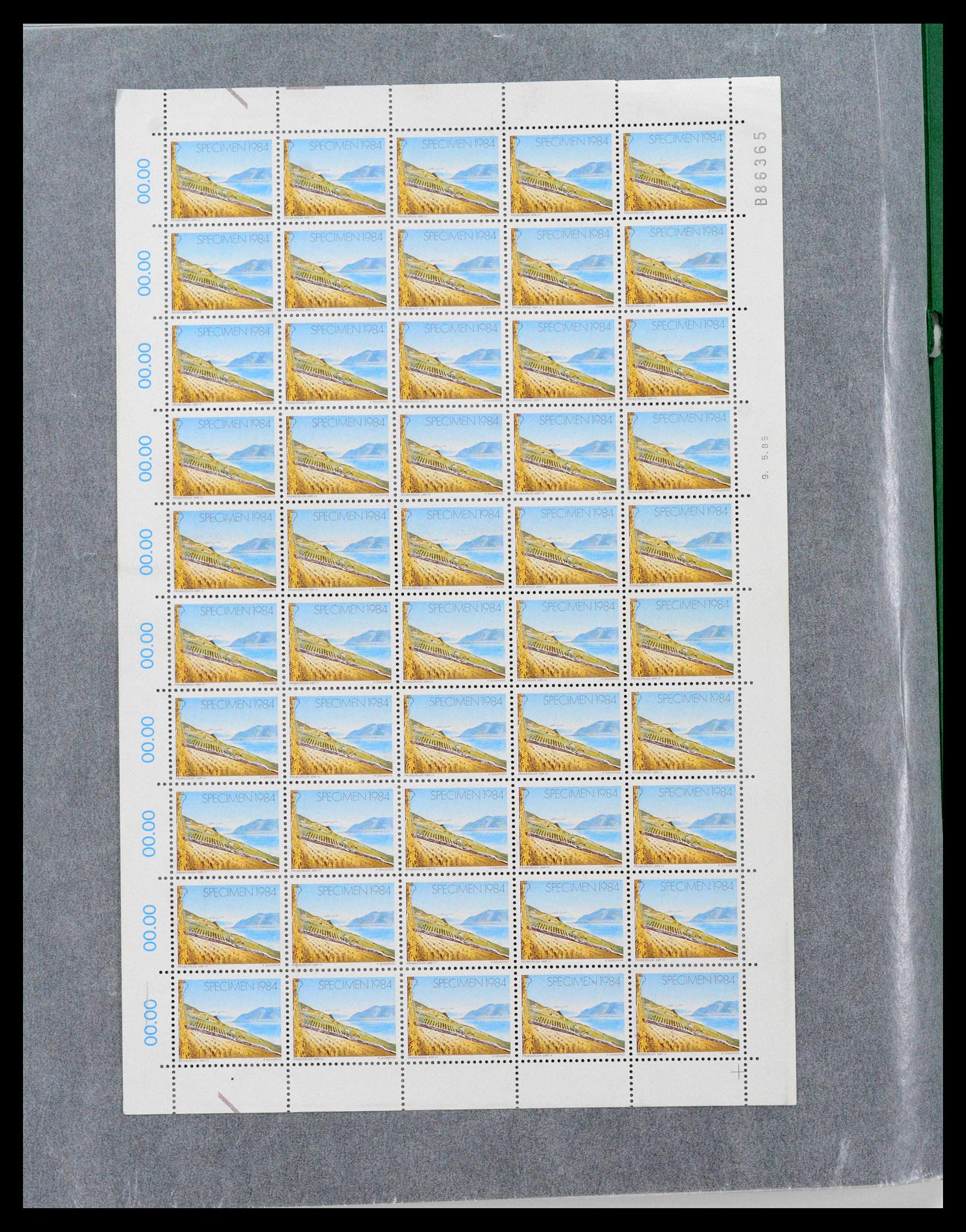 38878 0068 - Postzegelverzameling 38878 Wereld blokken 1959-2017.
