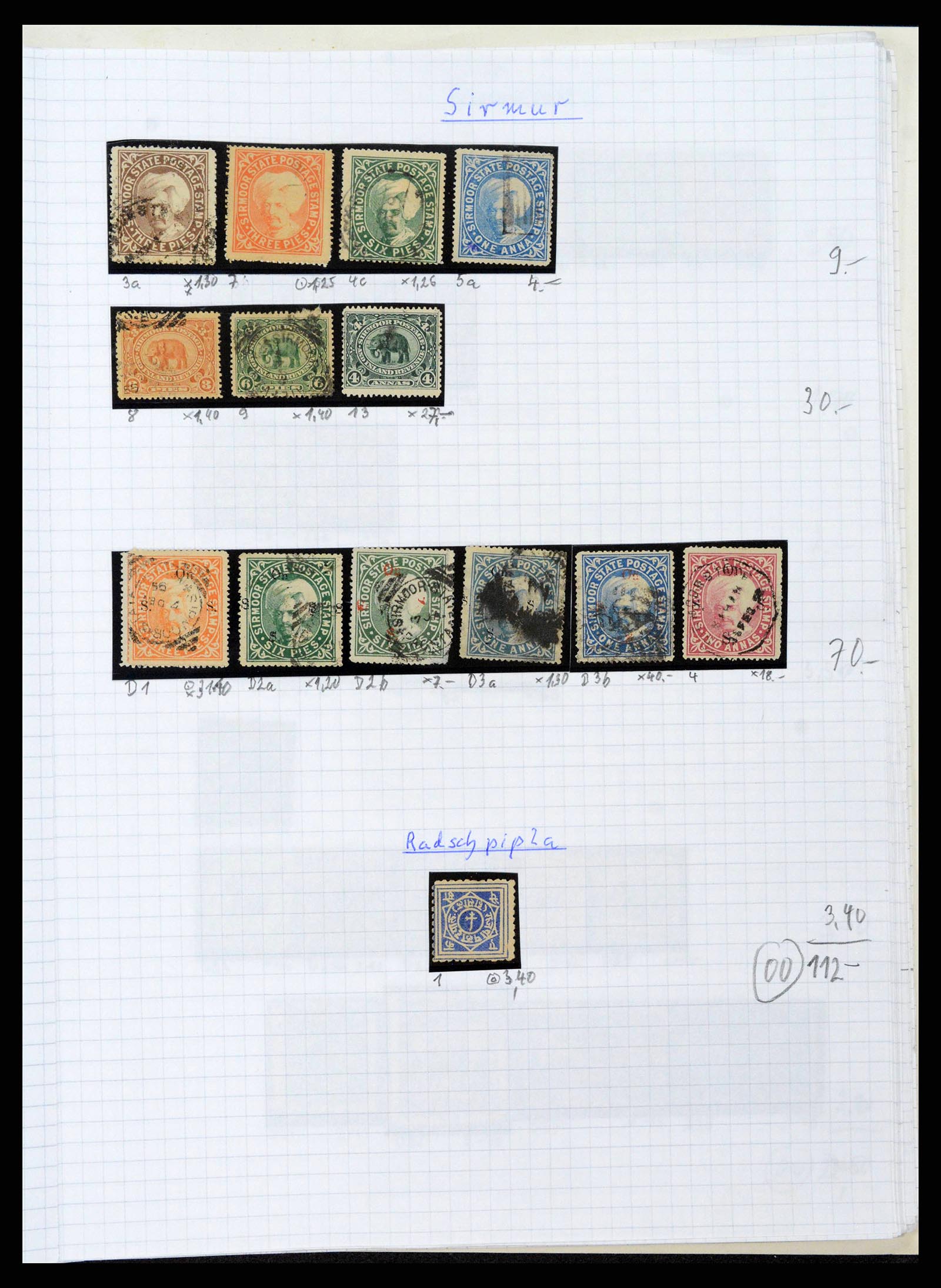 38879 0048 - Postzegelverzameling 38879 India en Pakistan 1854-1975.