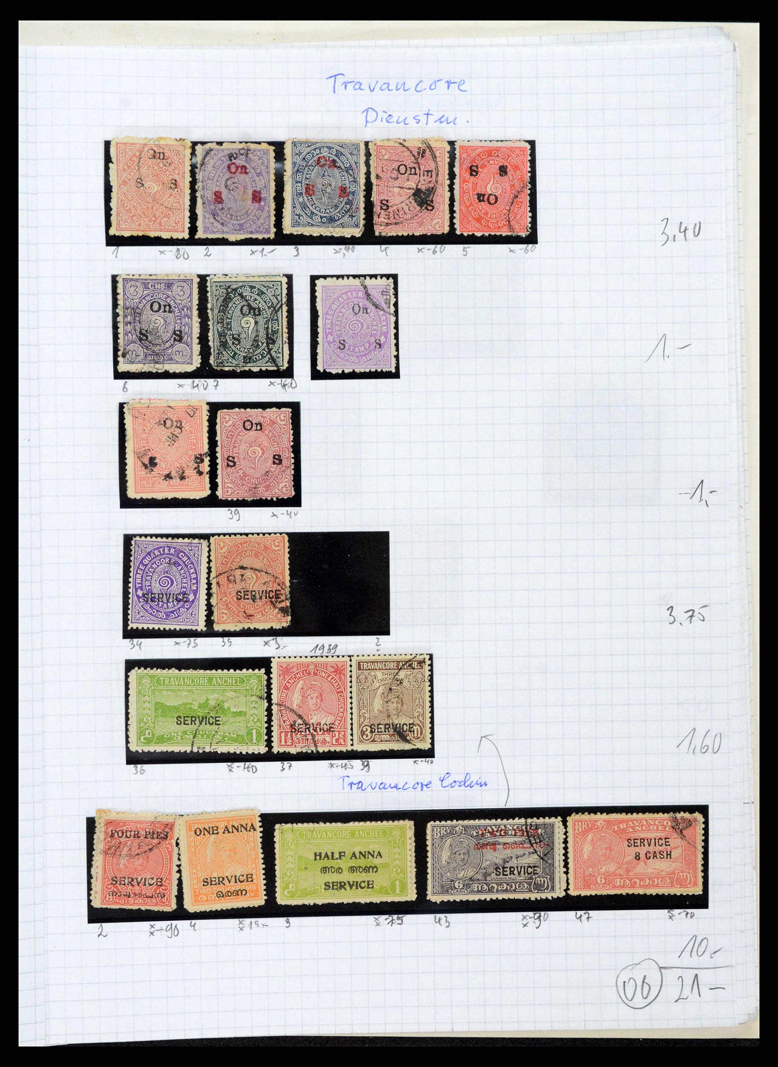 38879 0057 - Stamp collection 38879 India and Pakistan 1854-1975.