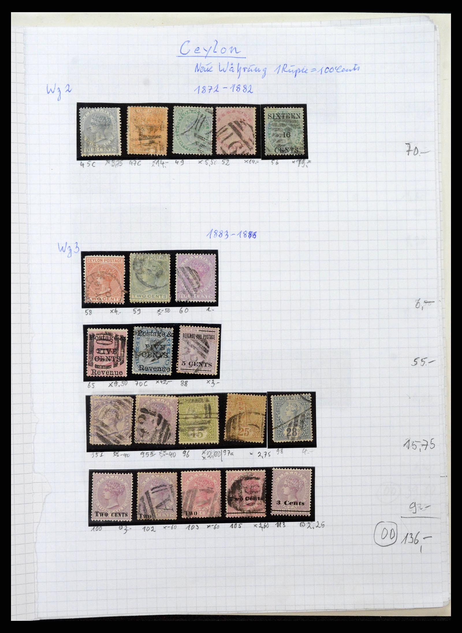 38879 0059 - Postzegelverzameling 38879 India en Pakistan 1854-1975.
