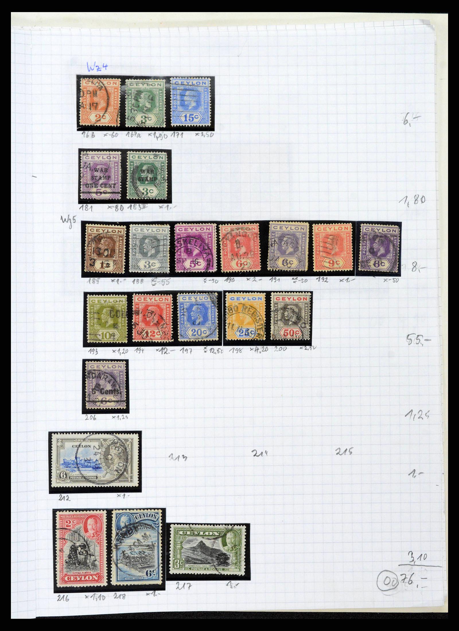 38879 0061 - Postzegelverzameling 38879 India en Pakistan 1854-1975.