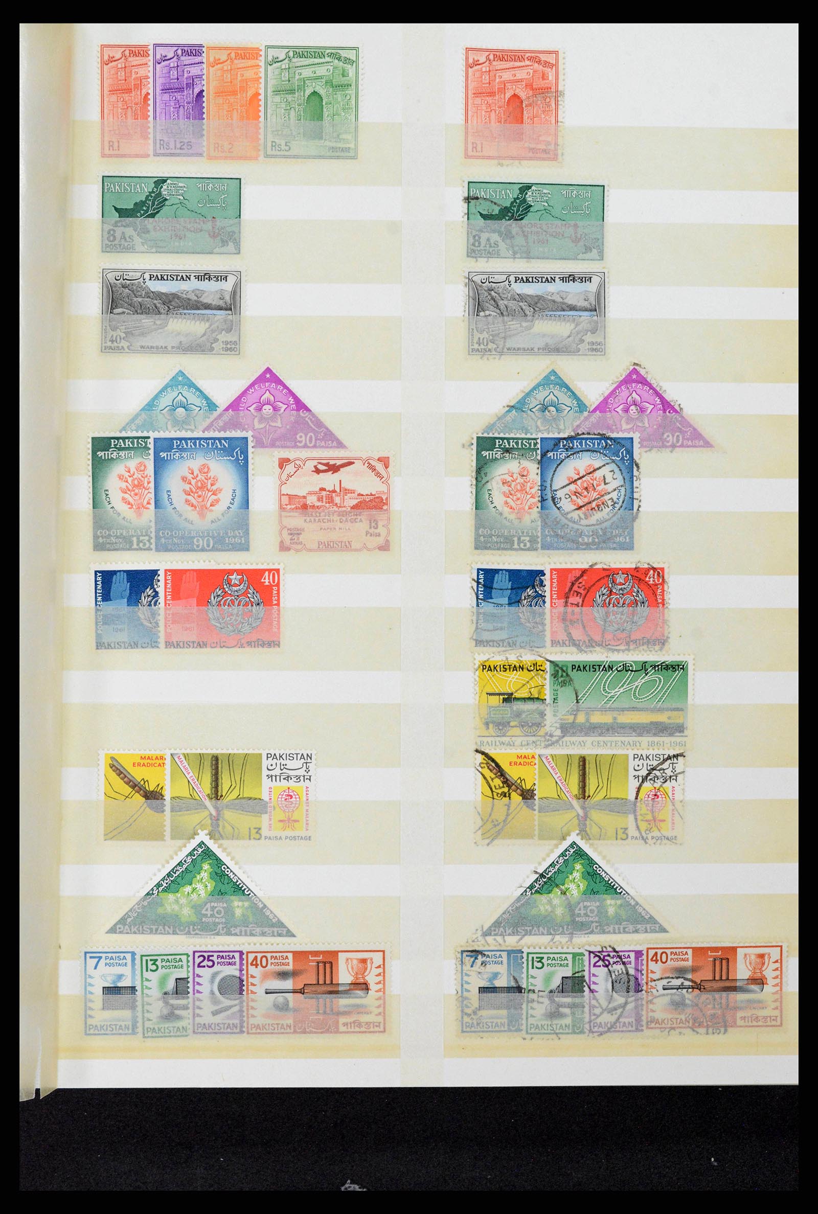 38879 0079 - Postzegelverzameling 38879 India en Pakistan 1854-1975.