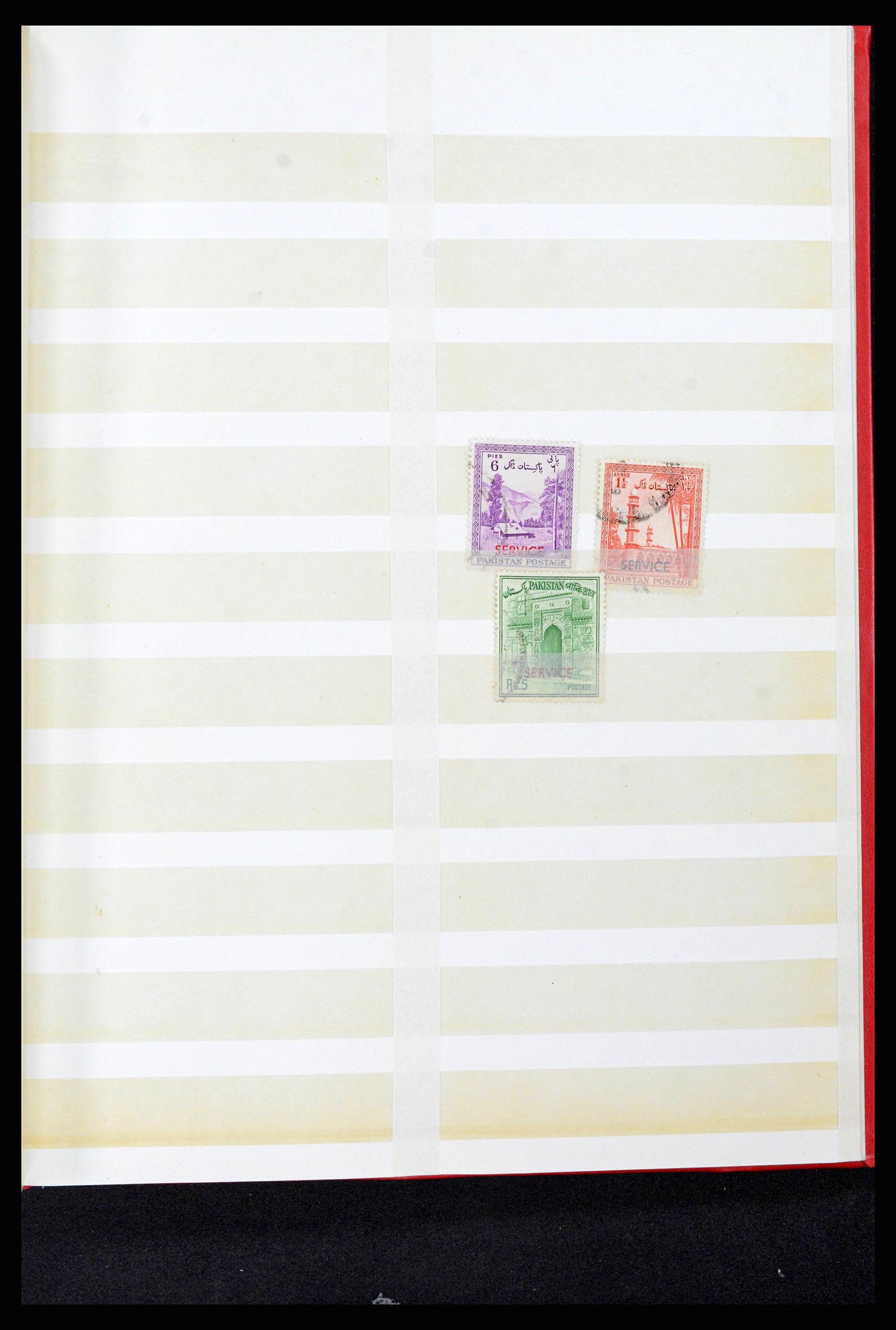 38879 0093 - Postzegelverzameling 38879 India en Pakistan 1854-1975.