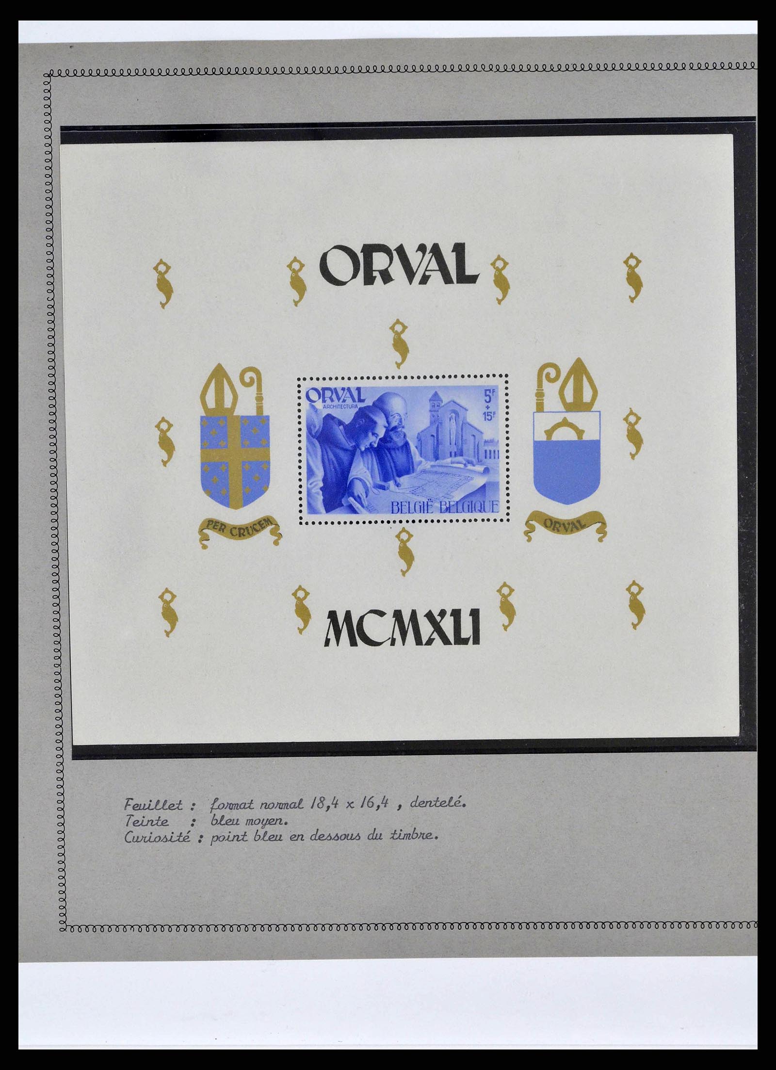 38882 0028 - Stamp collection 38882 Belgium 1940-1945.