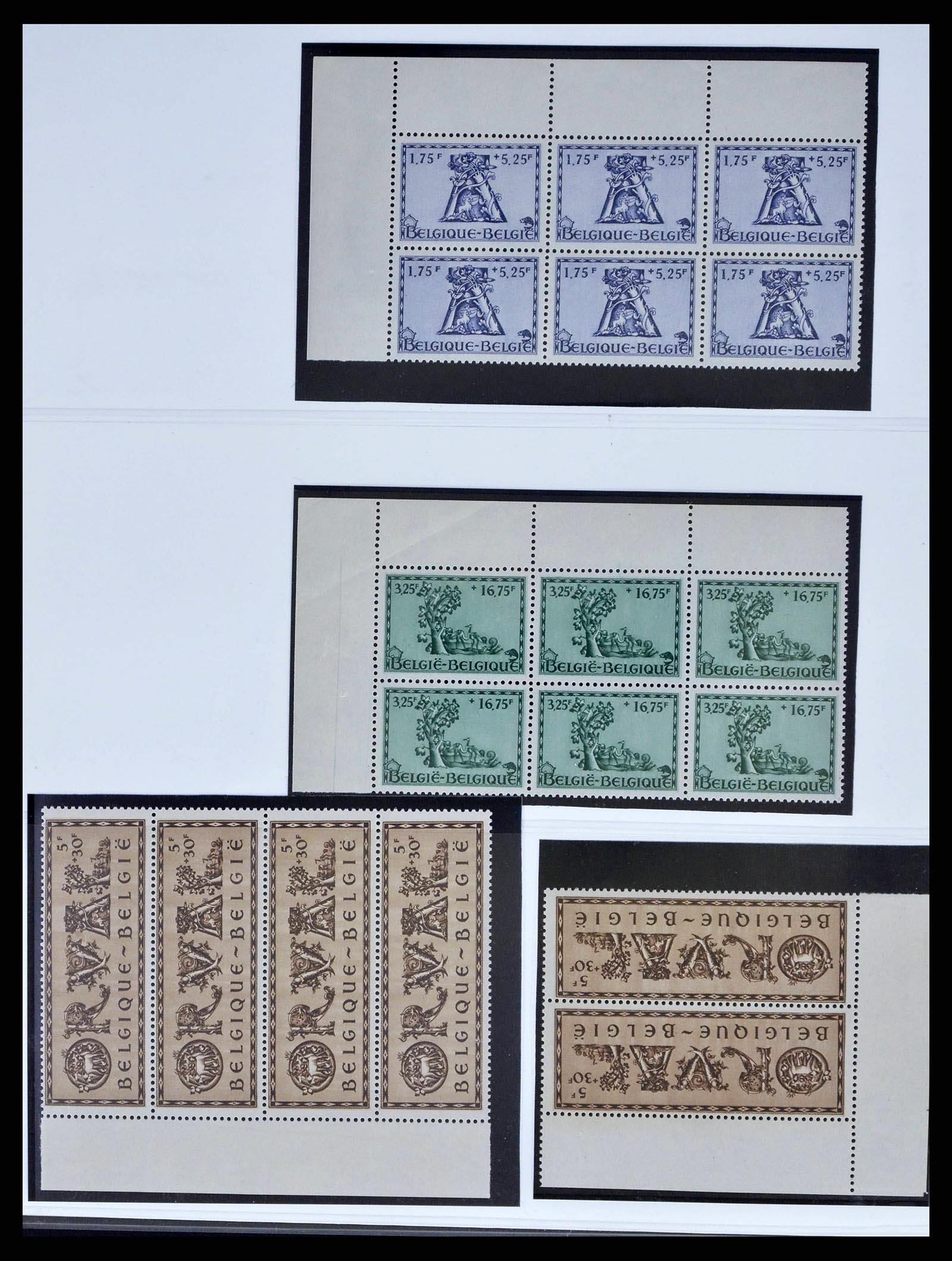 38882 0070 - Postzegelverzameling 38882 België 1940-1945.