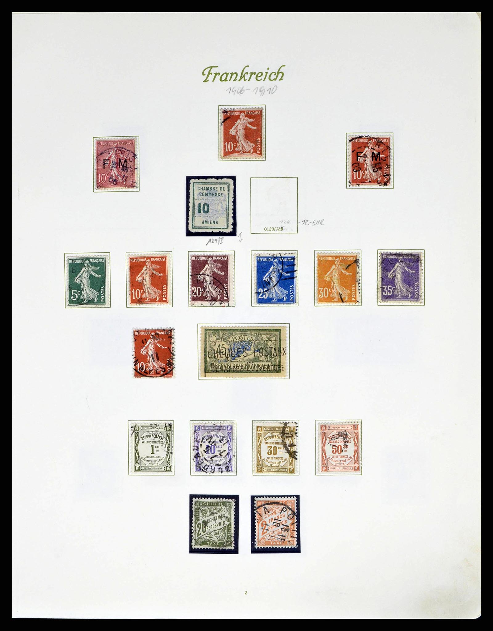 38886 0007 - Stamp collection 38886 France 1849-1971.