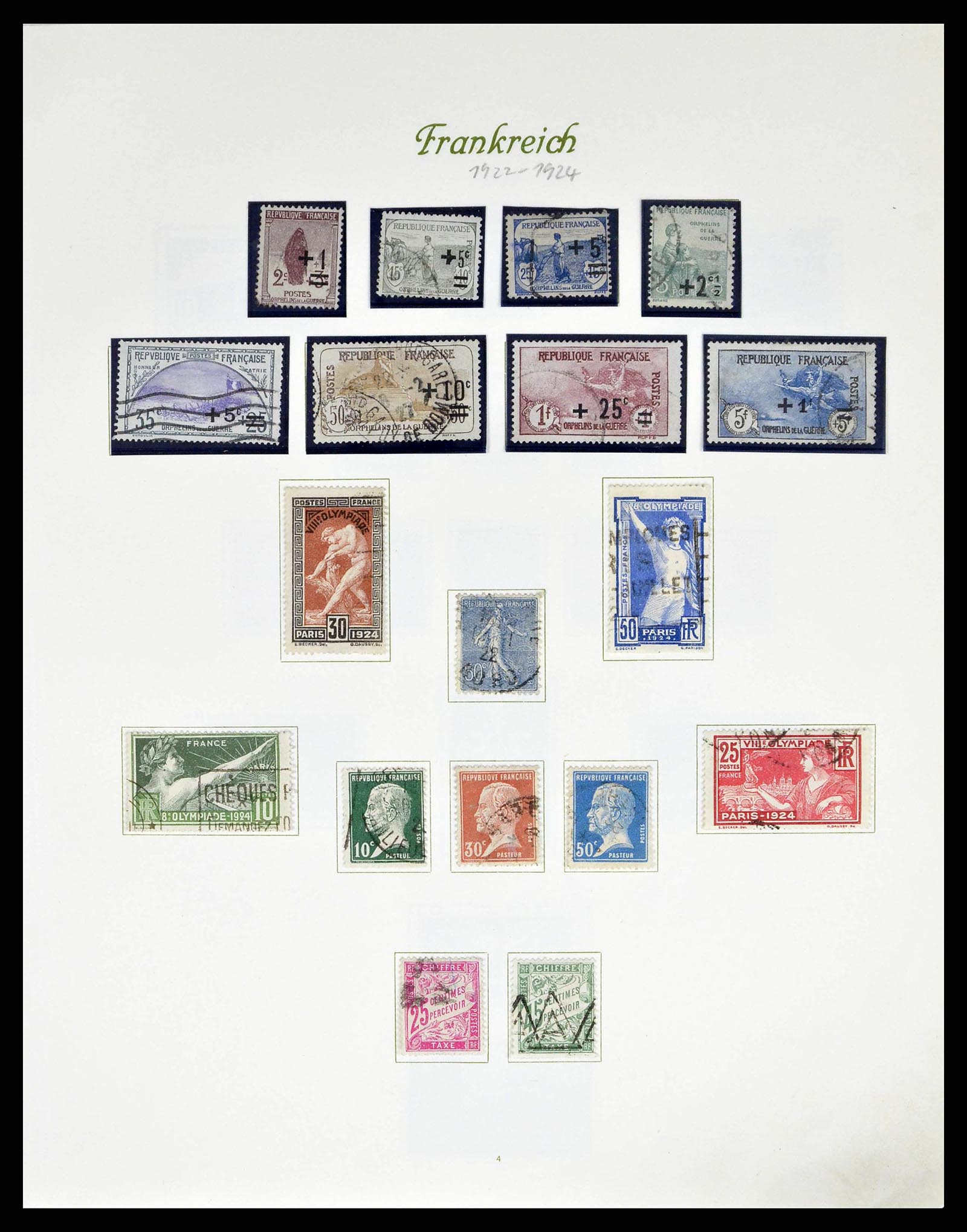 38886 0009 - Stamp collection 38886 France 1849-1971.