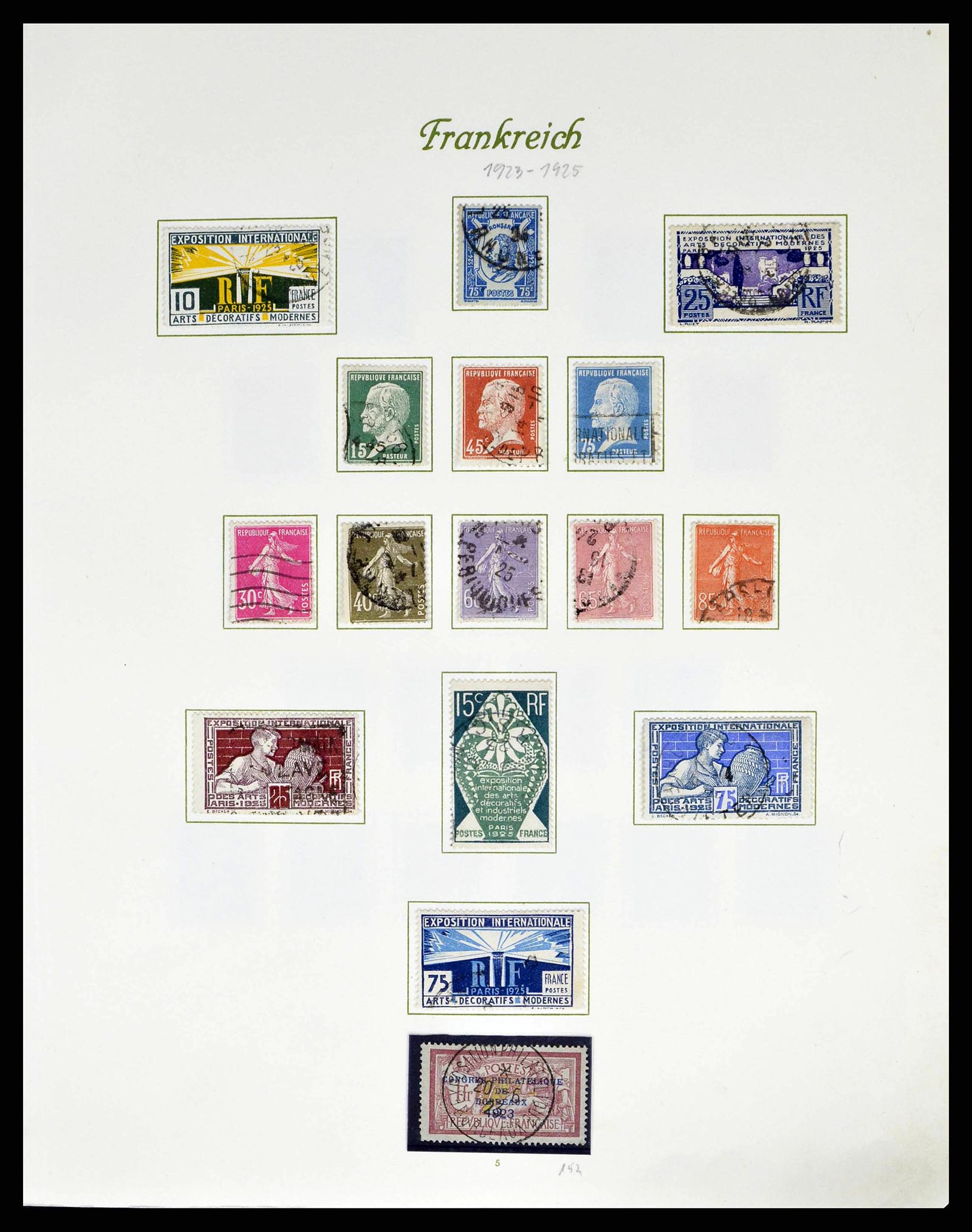 38886 0010 - Stamp collection 38886 France 1849-1971.